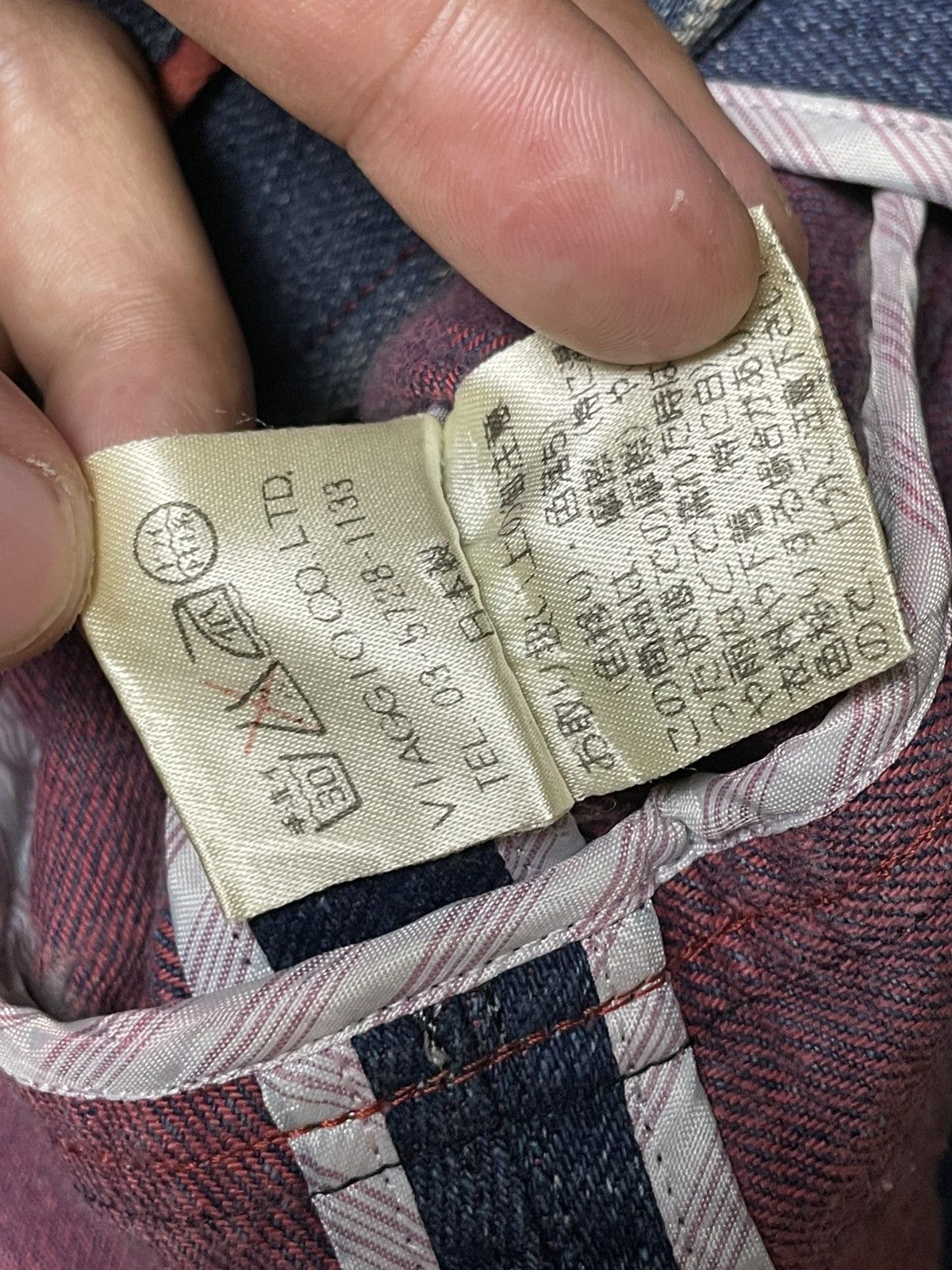 Japanese Brand × Vintage MJO VJAGGJO Brand Denim Crop Jacket (108) Size US XXS / EU 40 - 8 Thumbnail