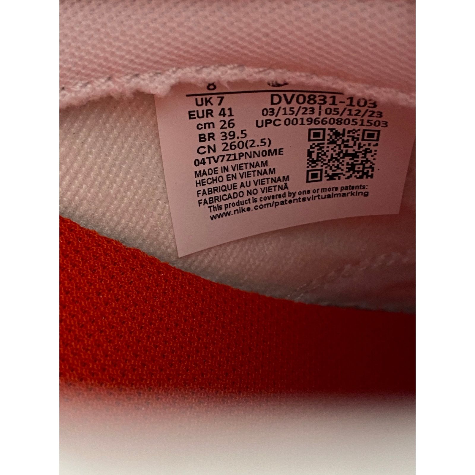Nike Nike Dunk Low Retro 'Picante' m8 w9.5 Size US 8 / EU 41 - 7 Thumbnail