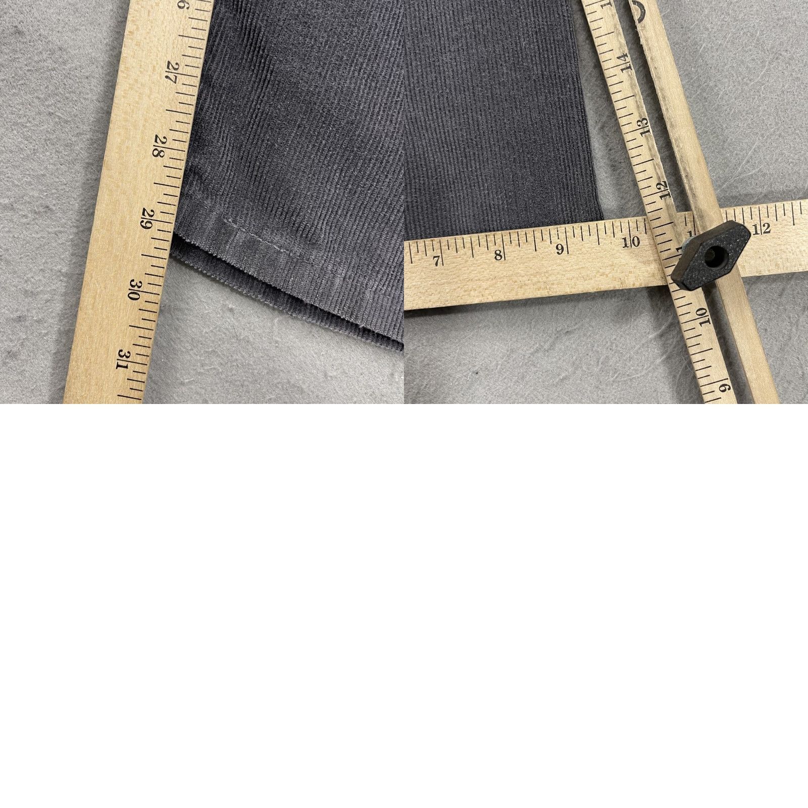 Levi's VINTAGE Levi's 569 Jeans Mens 34x30 Gray Corduroy Straight 5-Pocket Design Levi's 500 Series 90s Grunge Retro Mens Size US 34 / EU 50 - 8 Thumbnail