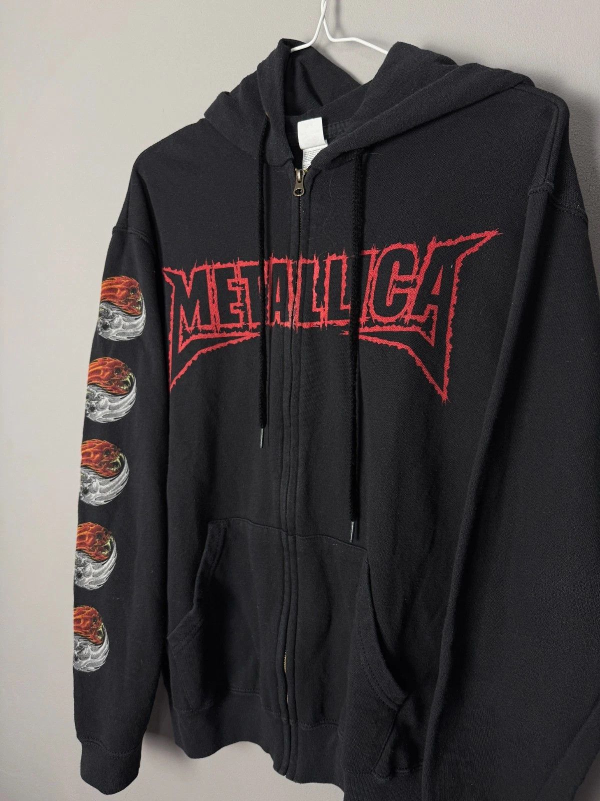 Metallica Vintage Metallica Yin Yang Skull Hoodie Band Sweatshirt 2020 Size US M / EU 48-50 / 2 - 3 Thumbnail