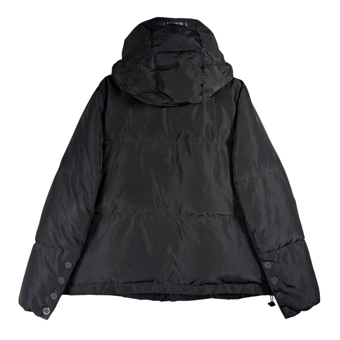 Karl Lagerfeld Karl Lagerfeld Paris Short Hooded Down Blend Puffer Jacket L Size US L / EU 52-54 / 3 - 3 Thumbnail