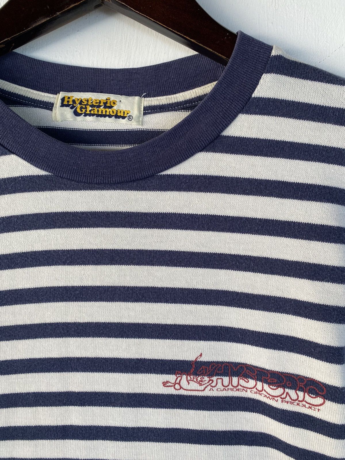 Hysteric Glamour VINTAGE HYSTERIC GLAMOUR Japanese brand Stripes shirt Size S / US 4 / IT 40 - 3 Thumbnail