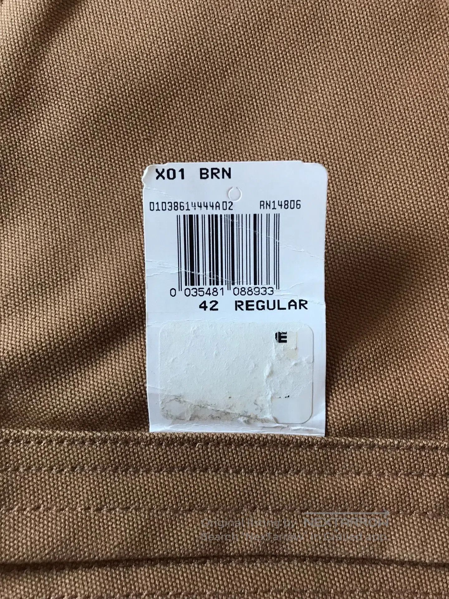 Carhartt Carhartt X01 Brown Coveralls Size 42. Size US 26 / EU 42 - 8 Thumbnail