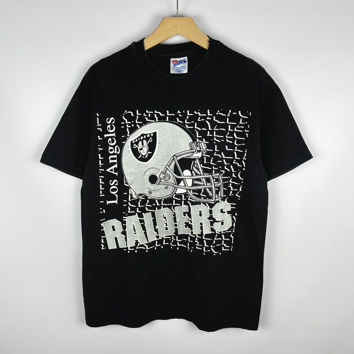 NFL Vintage Los Angeles Raiders NFL big logo tee 90’s Size US M / EU 48-50 / 2 - 1 Thumbnail