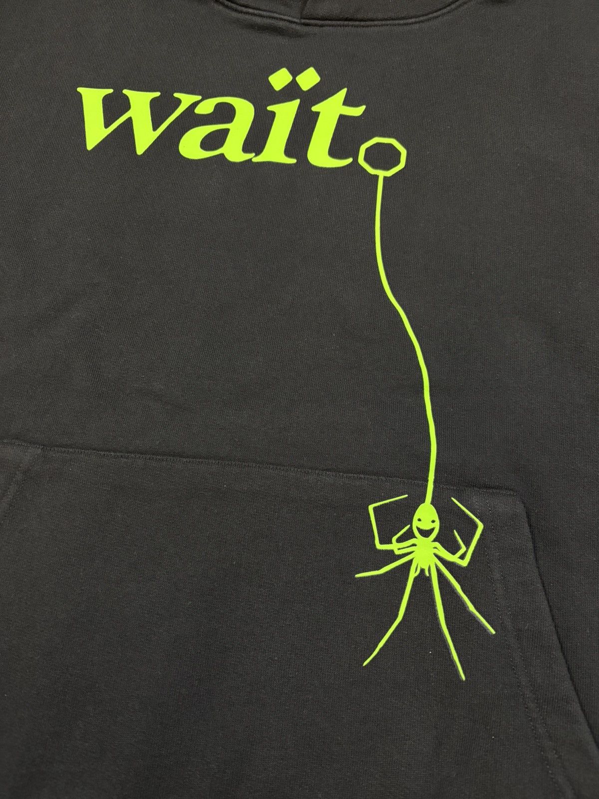 Sp5der Sp5der Wait Hoodie, Black Size US XL / EU 56 / 4 - 3 Thumbnail