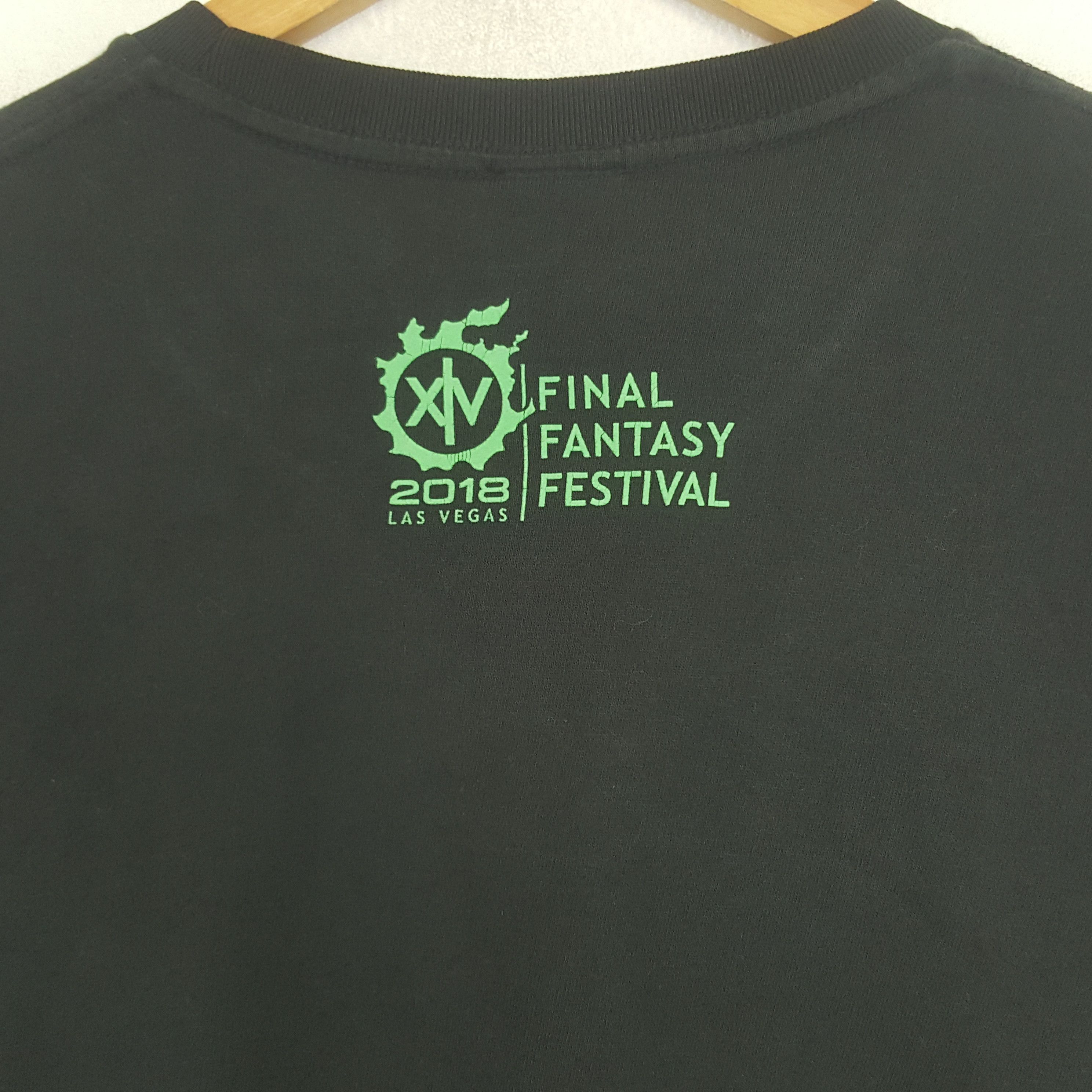 The Game × Vintage Vintage Final Fantasy Japanese Playstation Video Game Tshirt Size US L / EU 52-54 / 3 - 4 Thumbnail