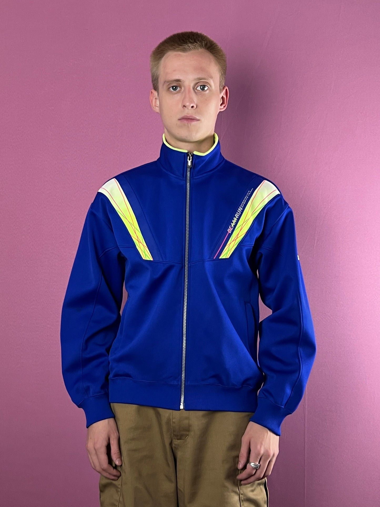 Asics × Vintage 90s Asics Vintage Men's Track Jacket - S Size US S / EU 44-46 / 1 - 2 Thumbnail