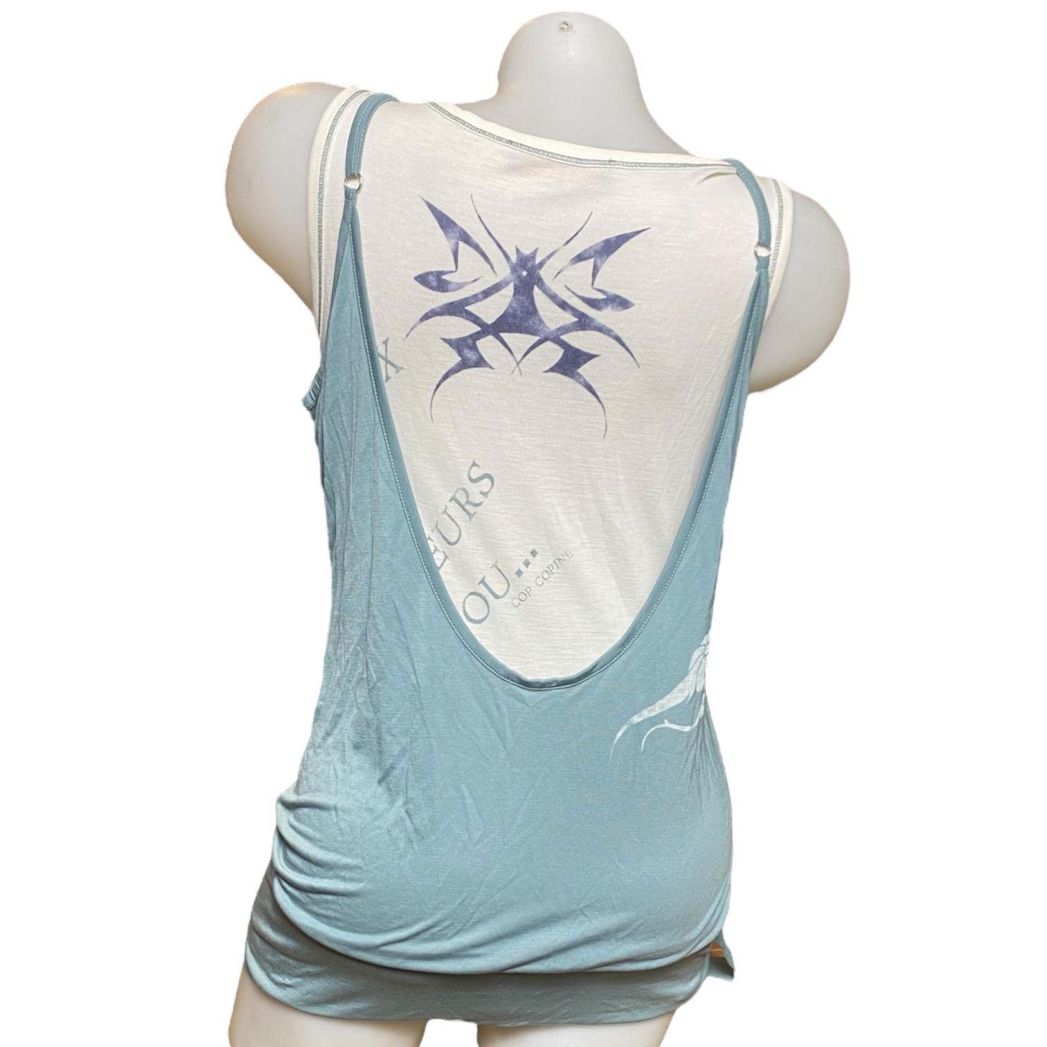 Cop Copine The Cop Copine Draped Double Top Size ONE SIZE - 5 Thumbnail