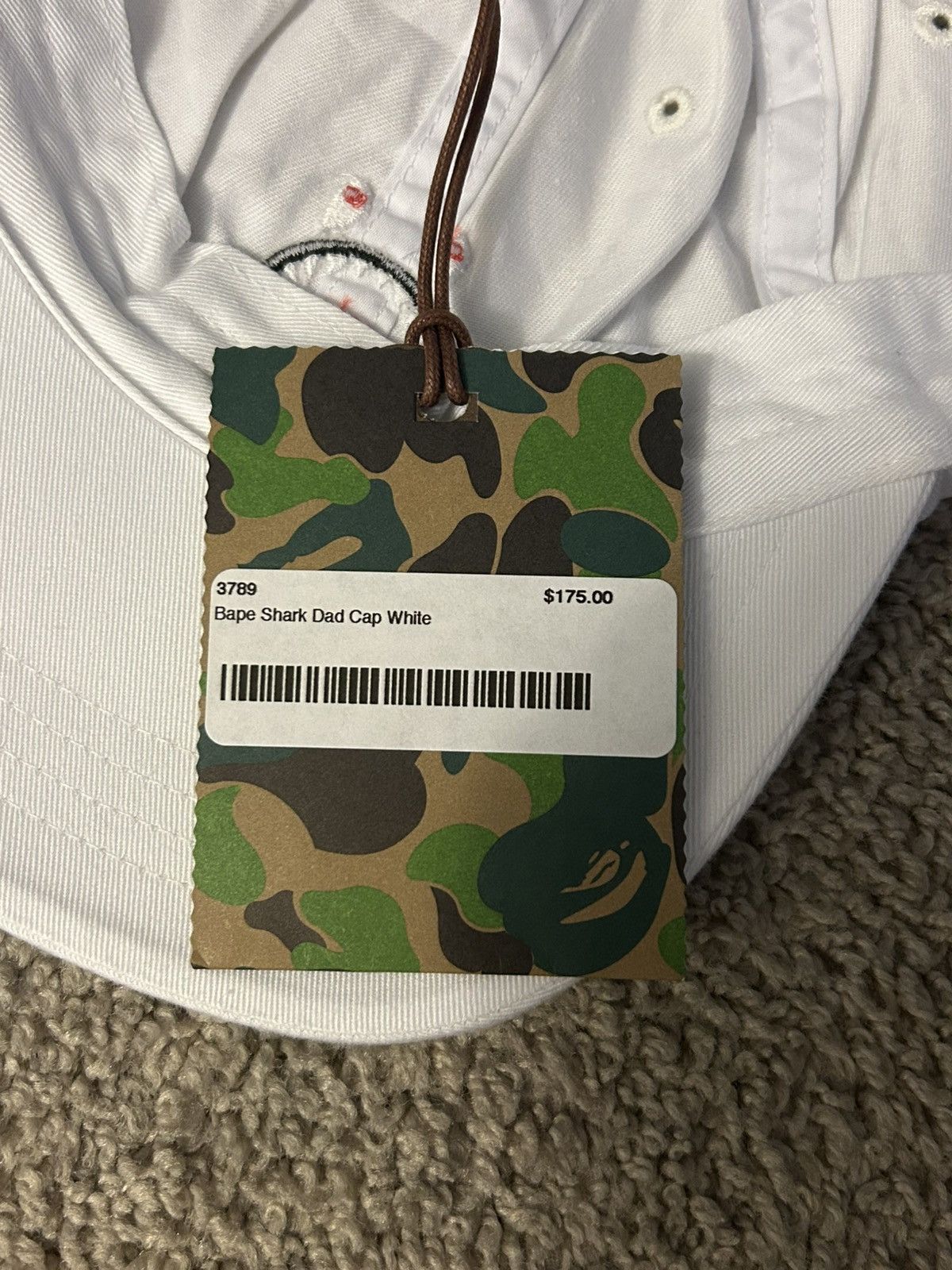 Bape BAPE WGM Shark Panel Cap Size ONE SIZE - 7 Thumbnail