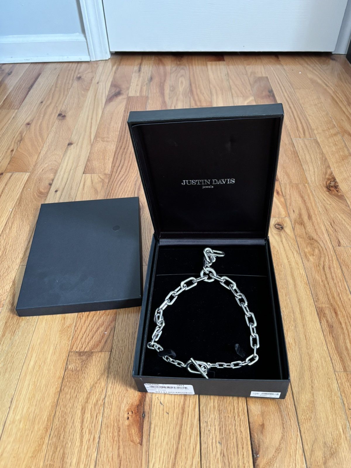 Undercover Undercover X Justin Davis Edition Silver Chain Necklace Size ONE SIZE - 7 Thumbnail
