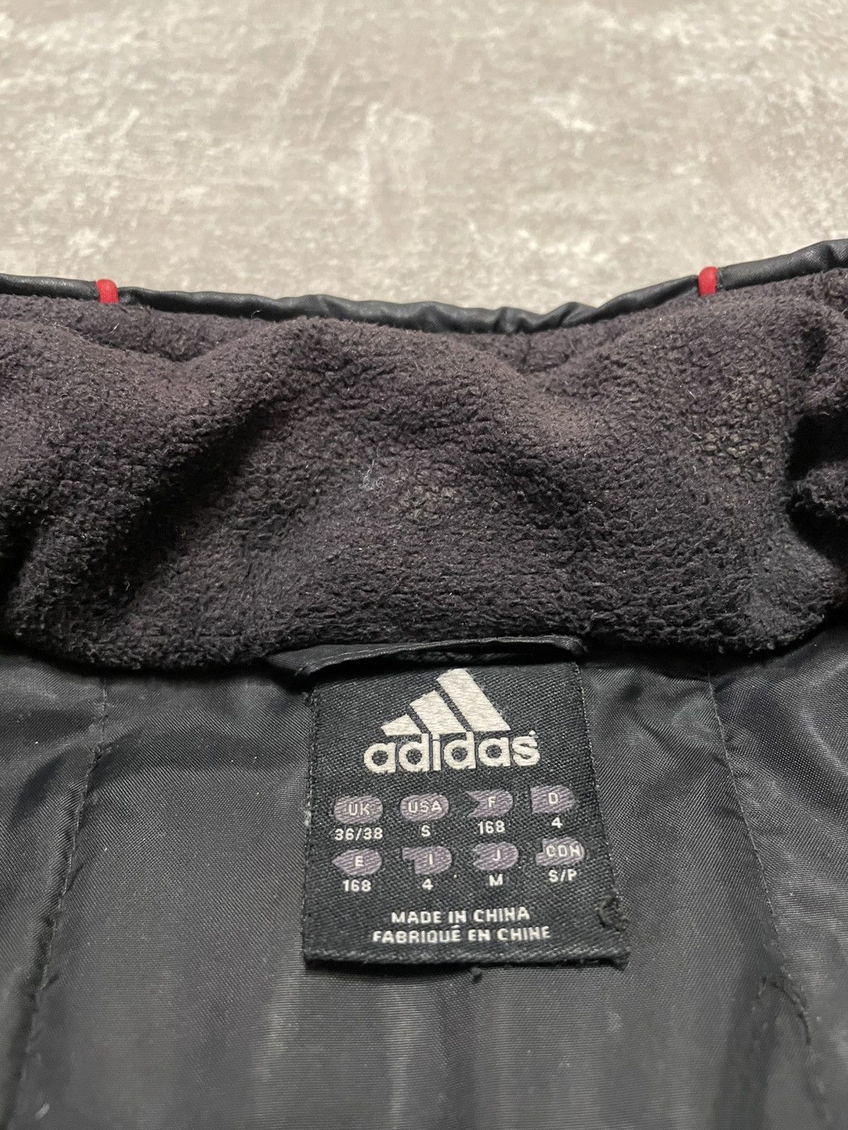 Adidas × Vintage Vintage Adidas AC Milan Soccer Jacket Parka Logo Opel Size US S / EU 44-46 / 1 - 12 Thumbnail