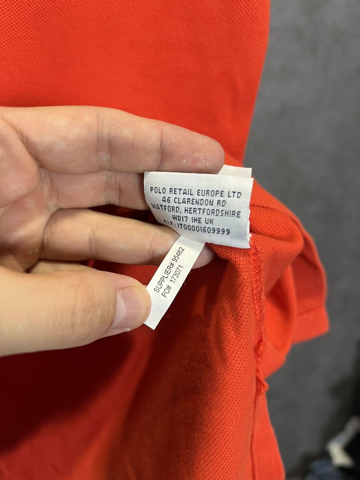 Polo Ralph Lauren Polo Ralph Lauren designer logo polo tee Size US S / EU 44-46 / 1 - 5 Thumbnail