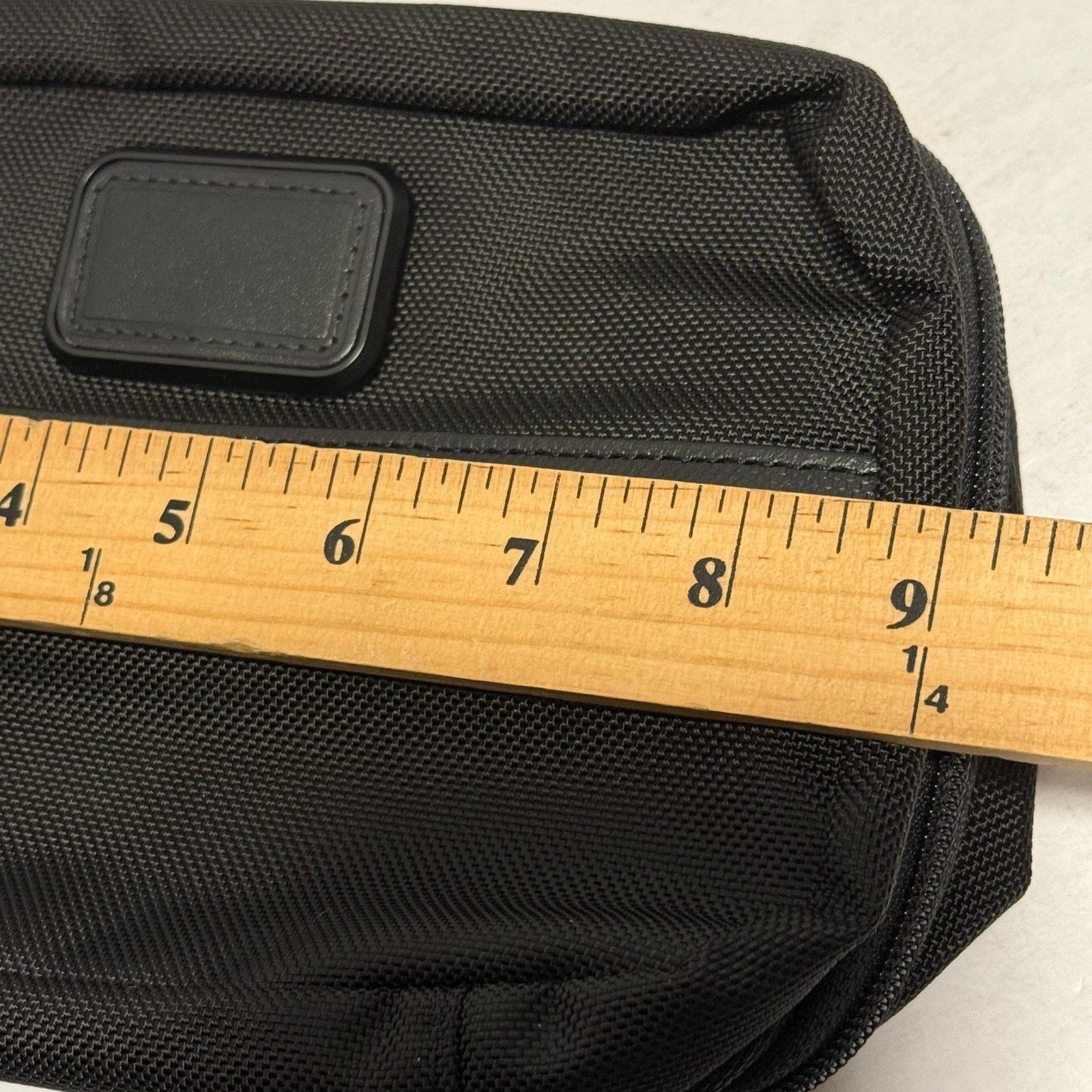Tumi Tumi Alpha 2 Small Toiletry Bag Travel Ballistic Black Nylon Size ONE SIZE - 9 Thumbnail