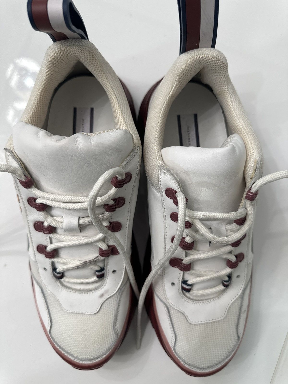Tommy Hilfiger Tommy Hilfiger Hand-Dipped Chunky Crest Sneakers Size US 11 / EU 44 - 4 Thumbnail