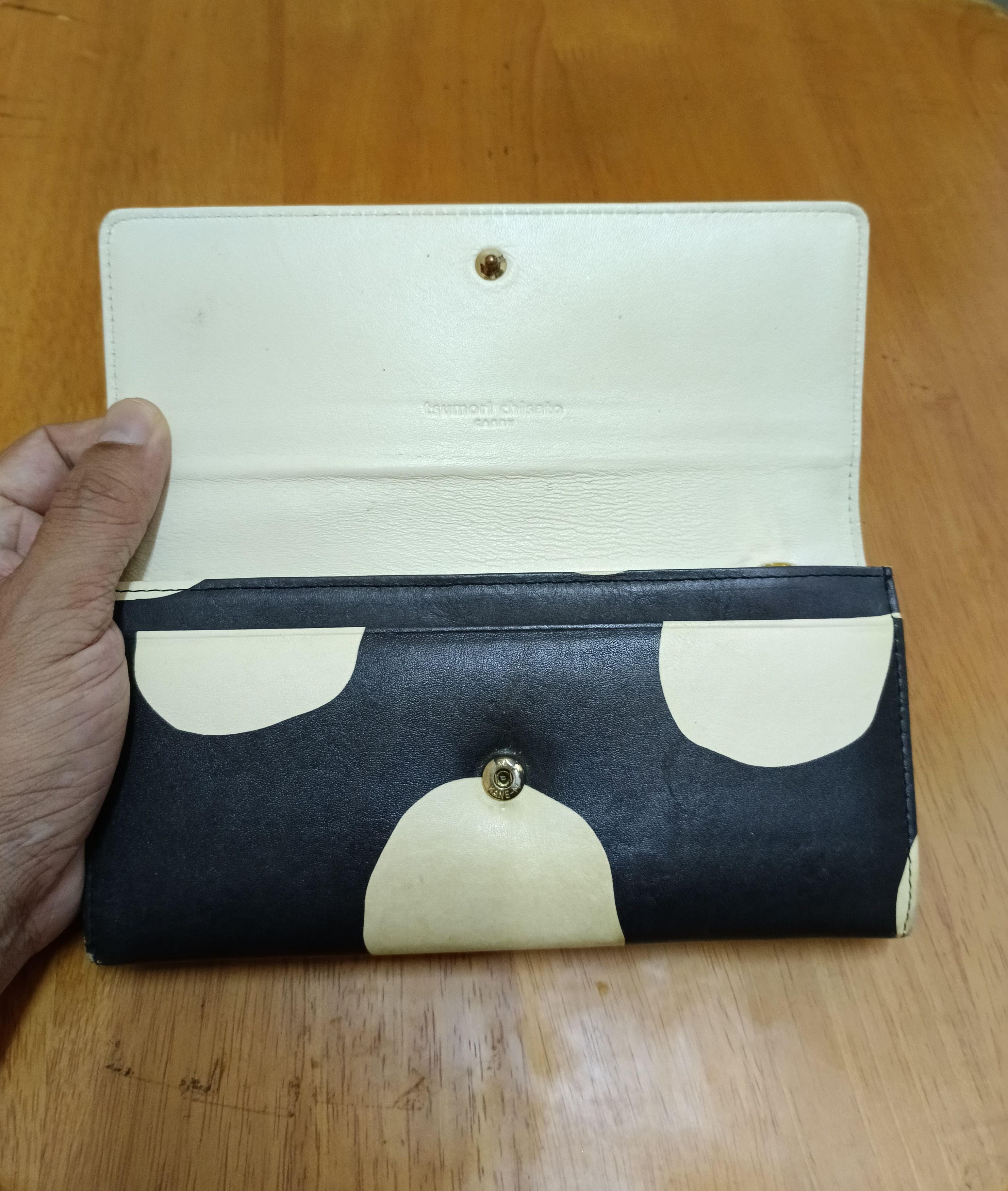 Issey Miyake × Leather × Tsumori Chisato ISSEY MIYAKE TSUMORI POLKADOTS LEATHER LONG WALLET Size ONE SIZE - 8 Thumbnail