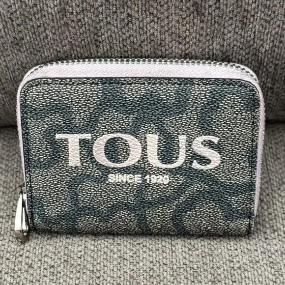 TOUS TOUS Zip-Around Card Holder / Mini Wallet Size ONE SIZE - 1 Thumbnail