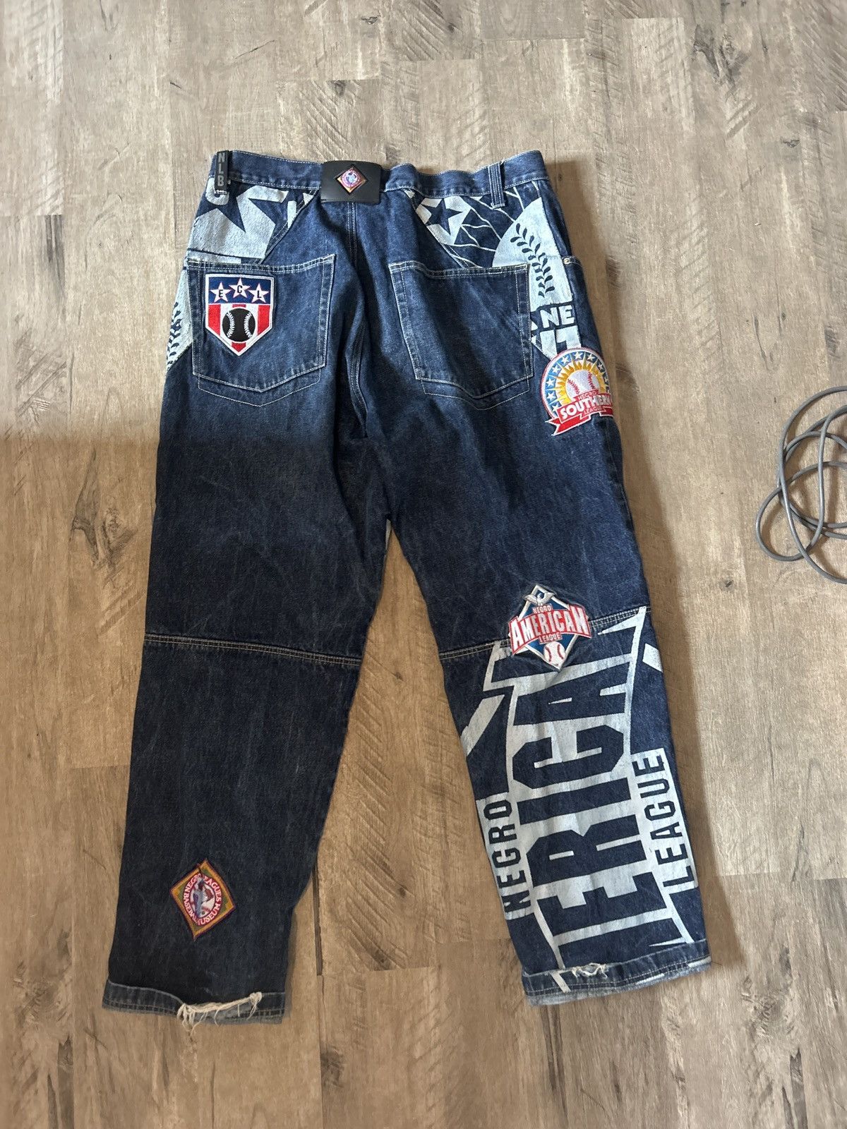 Authentic Negro Leagues Vintage negro league baseball pants Size US 38 / EU 54 - 2 Thumbnail