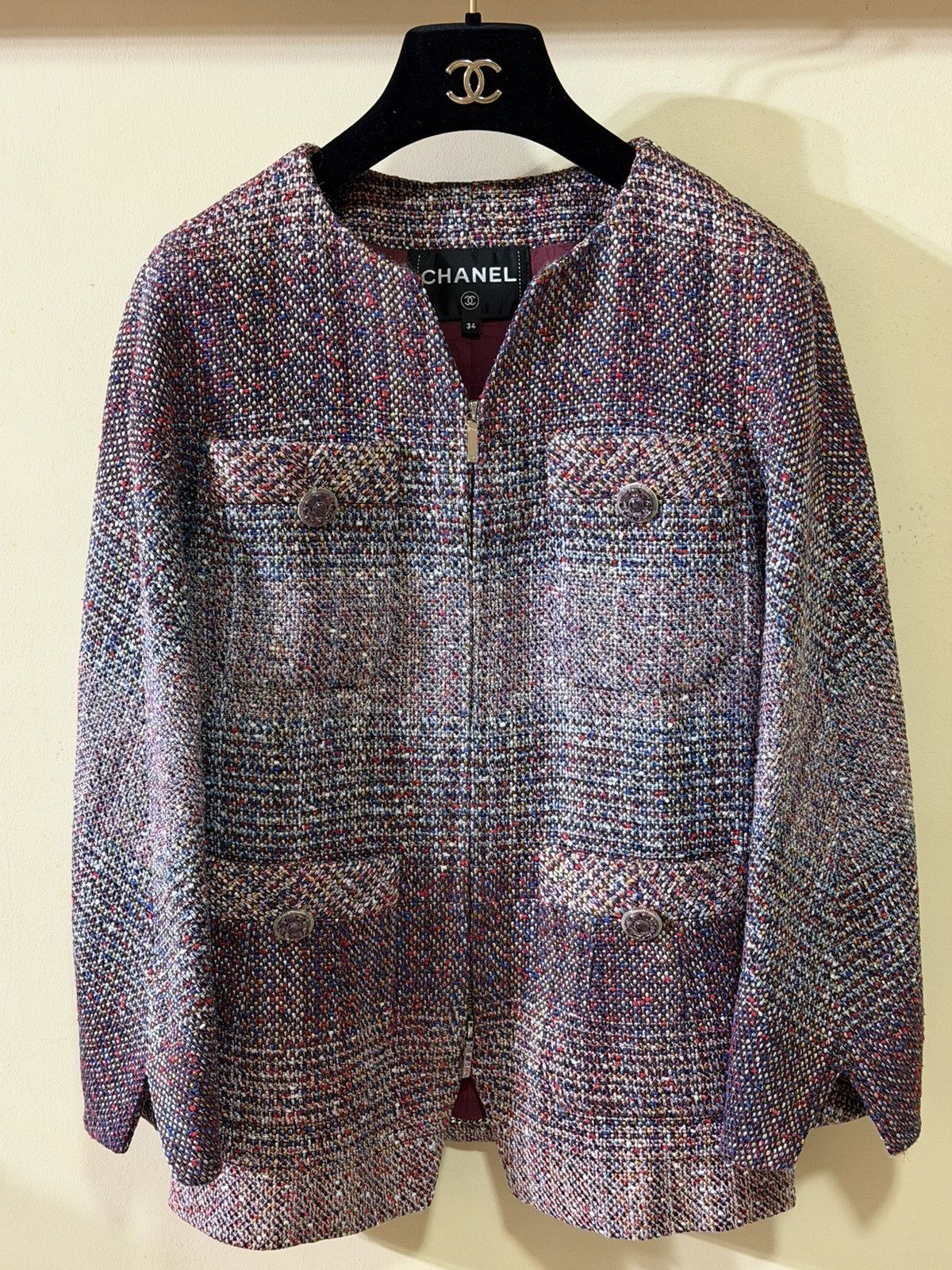 Chanel Chanel 2017 Pre-Spring Collection “Pixel Fantasy” Size XS / US 0-2 / IT 36-38 - 1 Thumbnail