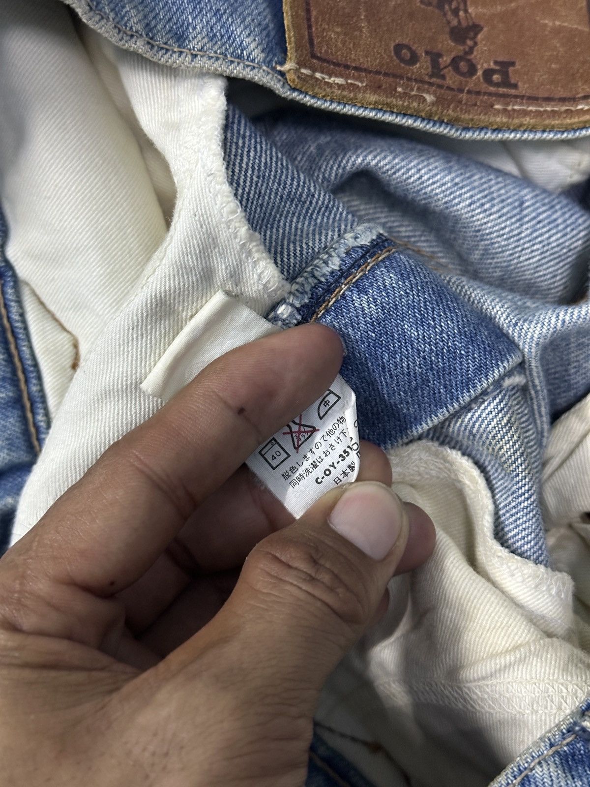 Ralph Lauren Vintage Trash Polo Ralph Lauren Denim Jeans💥🎌 Size US 31 - 8 Thumbnail