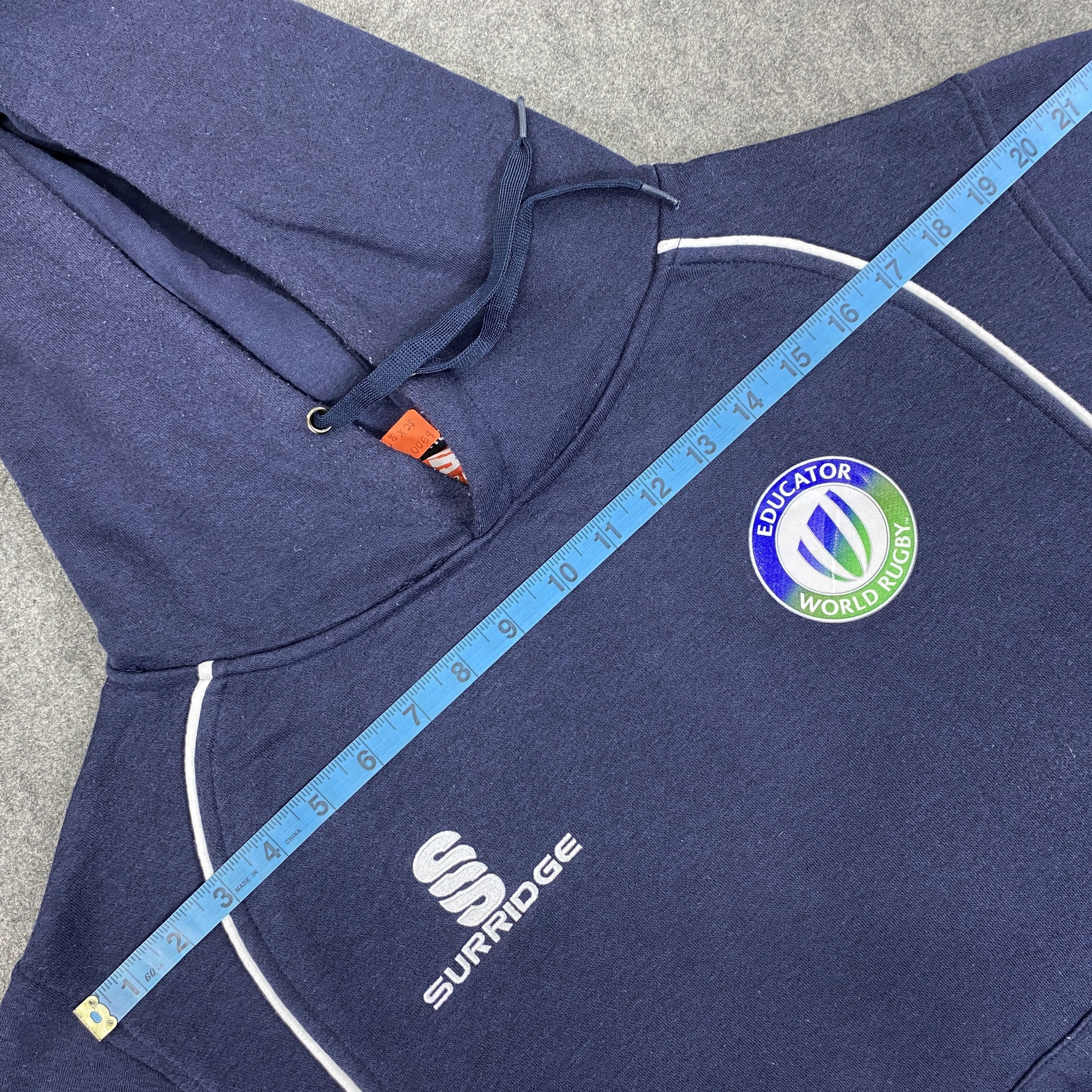 Vintage Vintage Surridge World Rugby Sport Hoodie - SW059 Size US L / EU 52-54 / 3 - 3 Thumbnail
