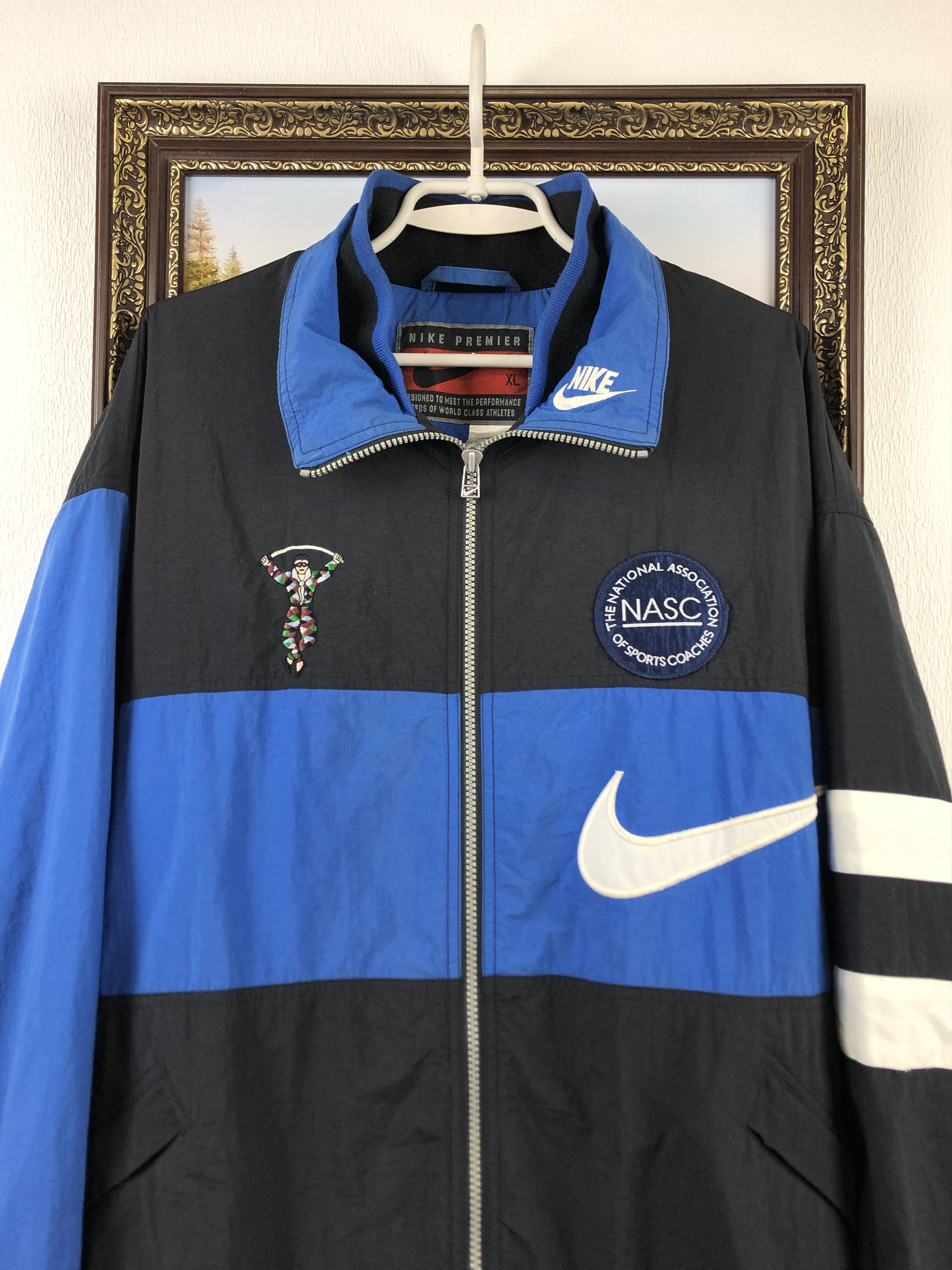 Nike Vintage Nike Harlequins Rugby Union Jacket Track Rare NASC Size US XL / EU 56 / 4 - 2 Thumbnail