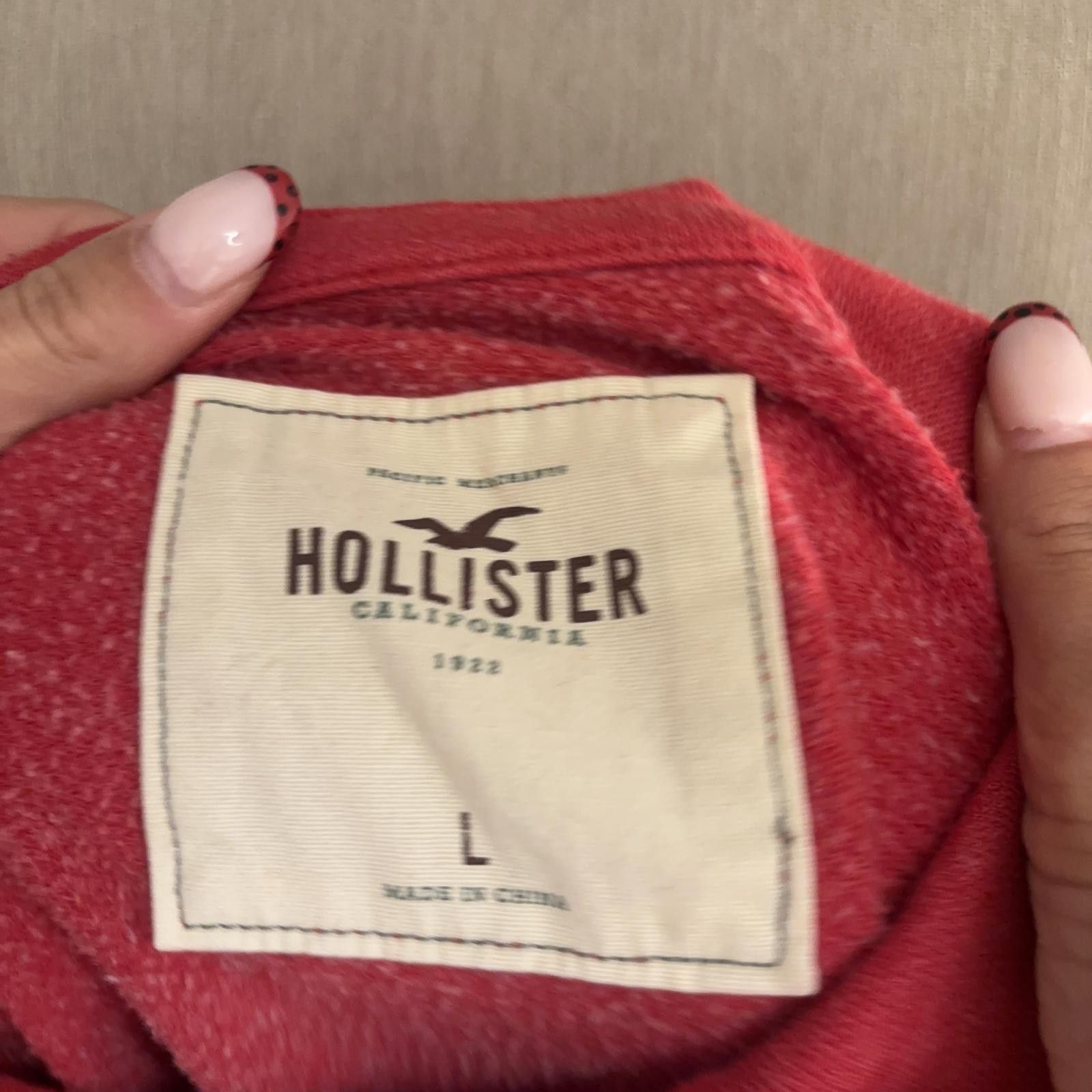 Other y2k Hollister red hoodie Size L / US 10 / IT 46 - 3 Thumbnail