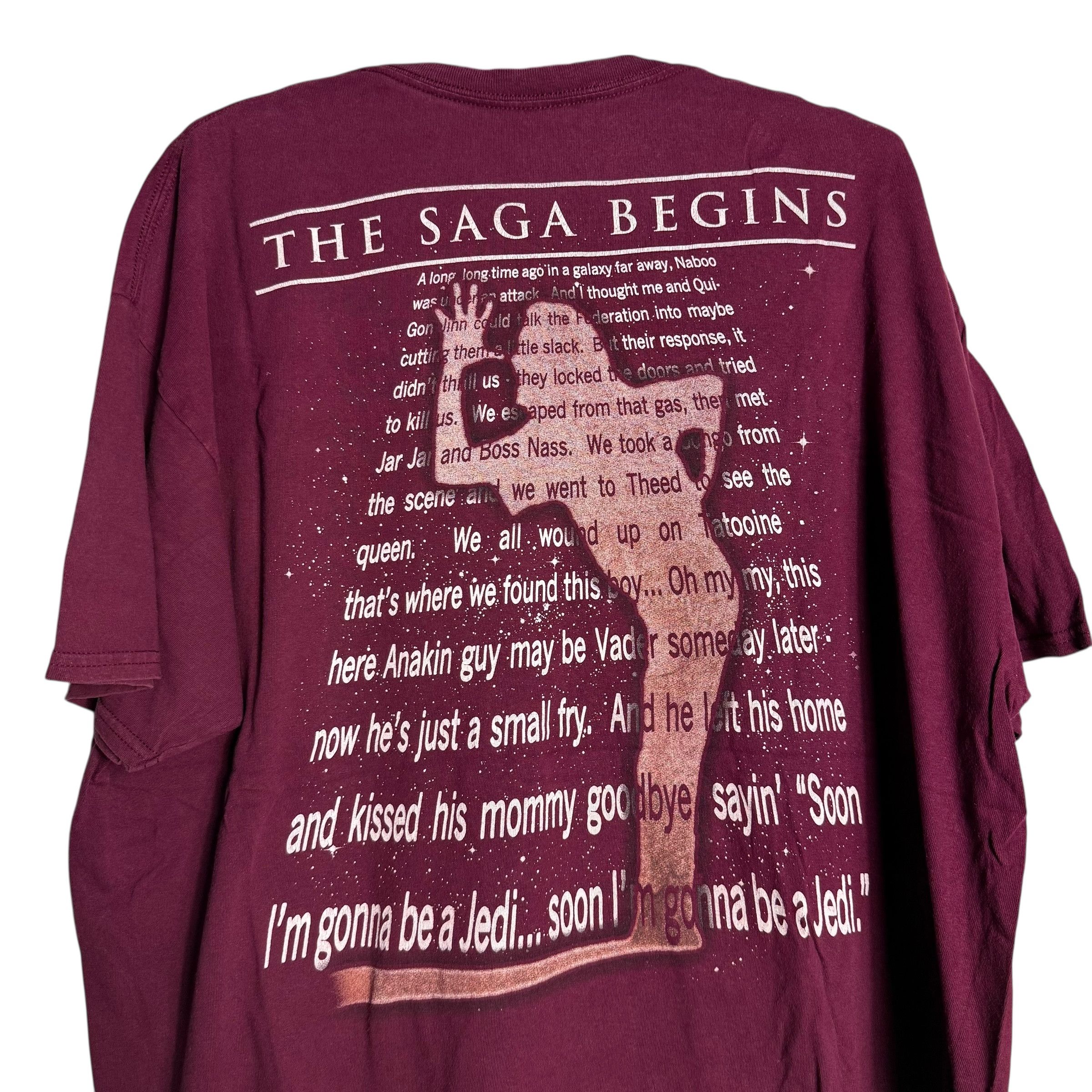 Vintage 🔥RARE🔥 Vintage "Weird Al" Yankovic The Saga Begins T-shirt Size US XL / EU 56 / 4 - 5 Thumbnail
