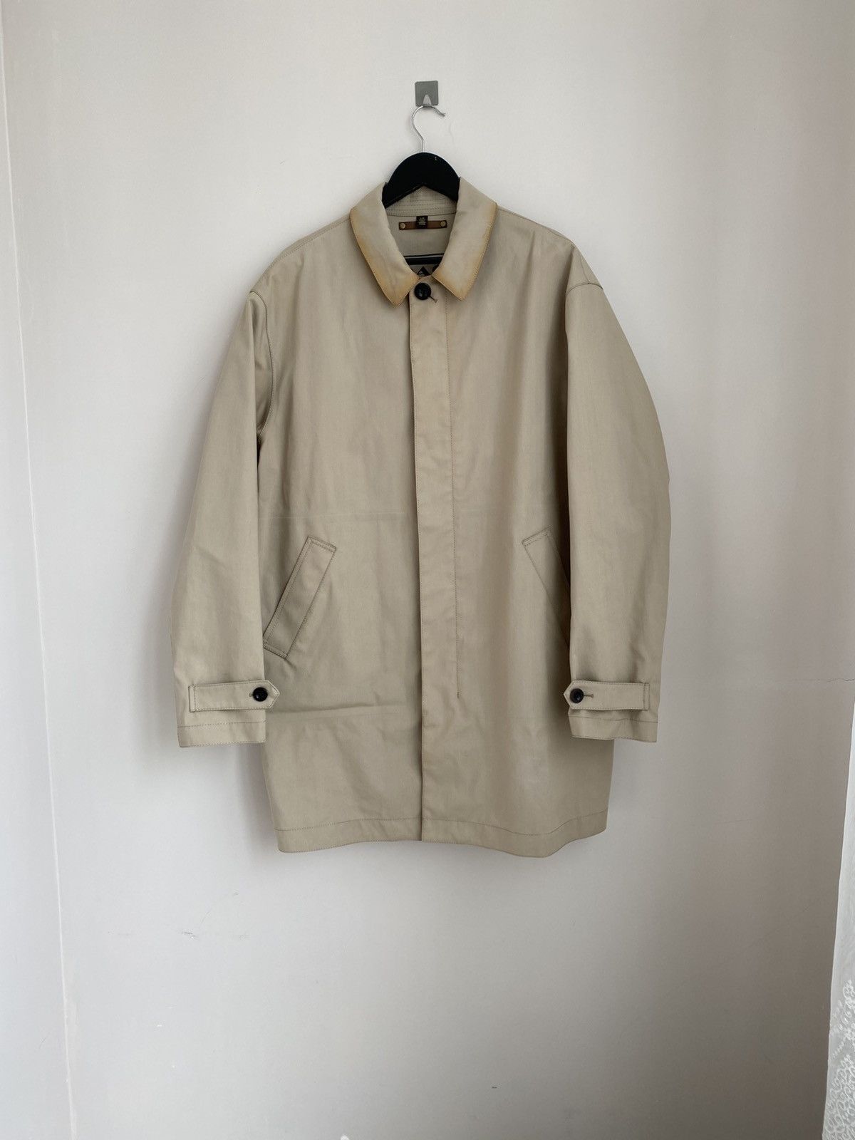 Coach COACH Men’s Light Weight Stone Hudson Car Coat Size US L / EU 52-54 / 3 - 2 Thumbnail