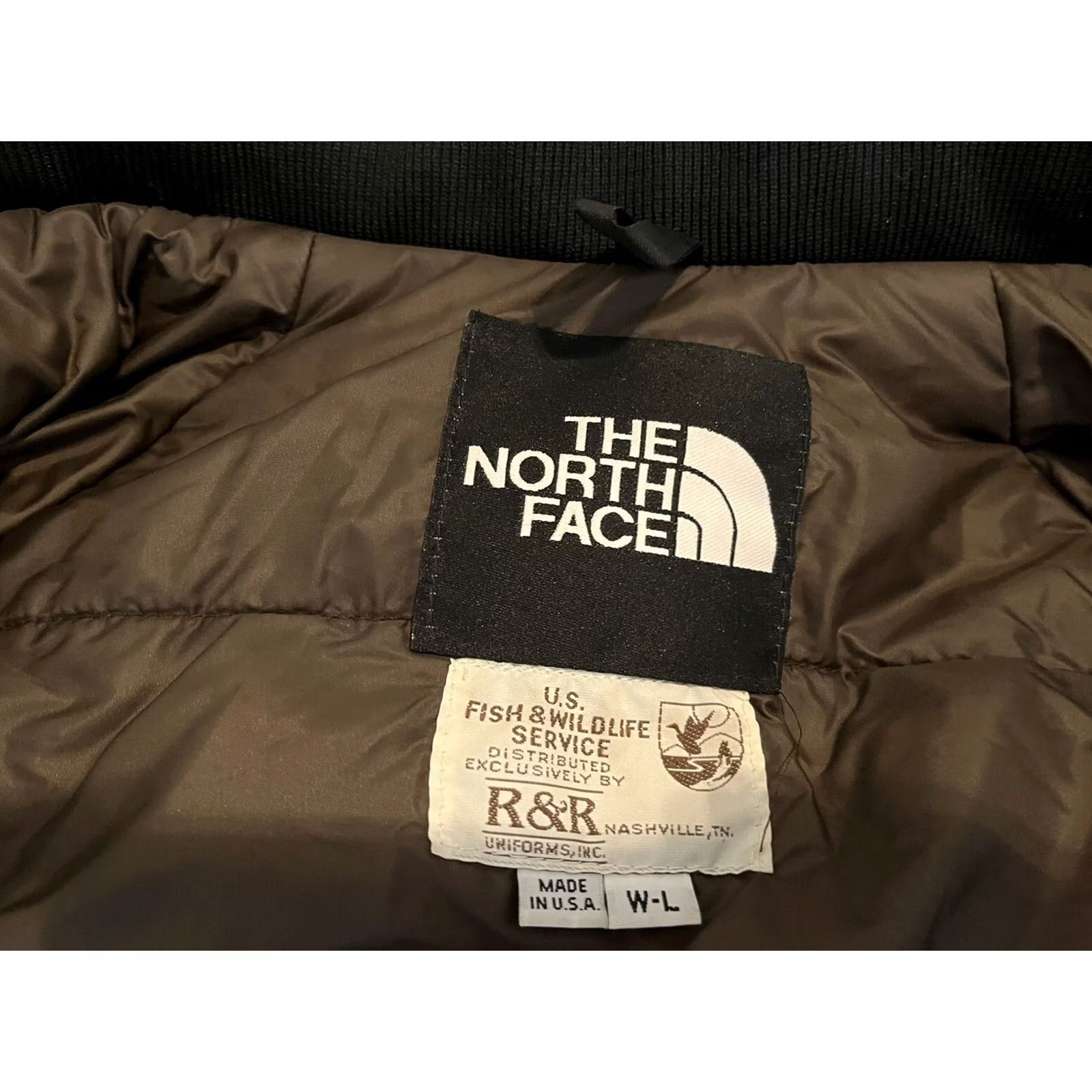 The North Face VINTAGE The North Face Jacket Brown Womens Large Parka Coat USA Nylon Fish & Wildlife Service Made in USA Size L / US 10 / IT 46 - 3 Thumbnail