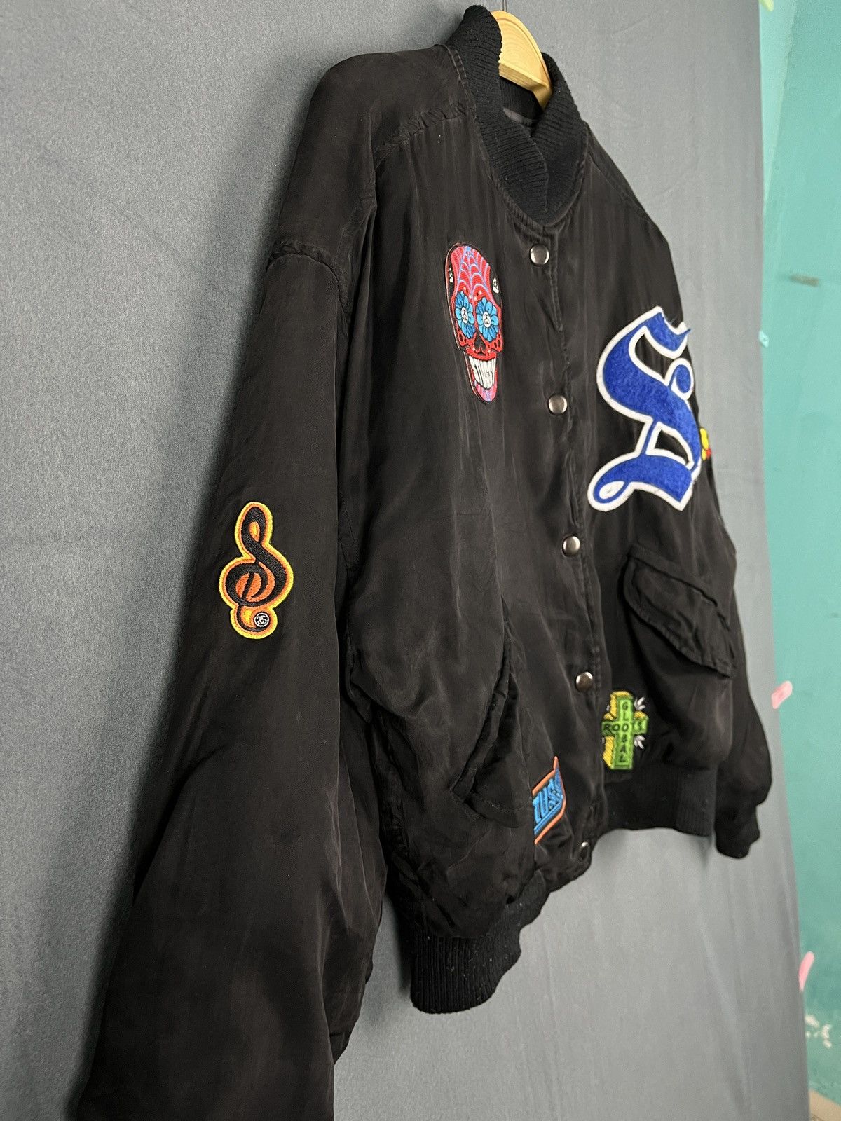 Other Stussy Bomber Jacket with Patches Size M / US 6-8 / IT 42-44 - 7 Thumbnail