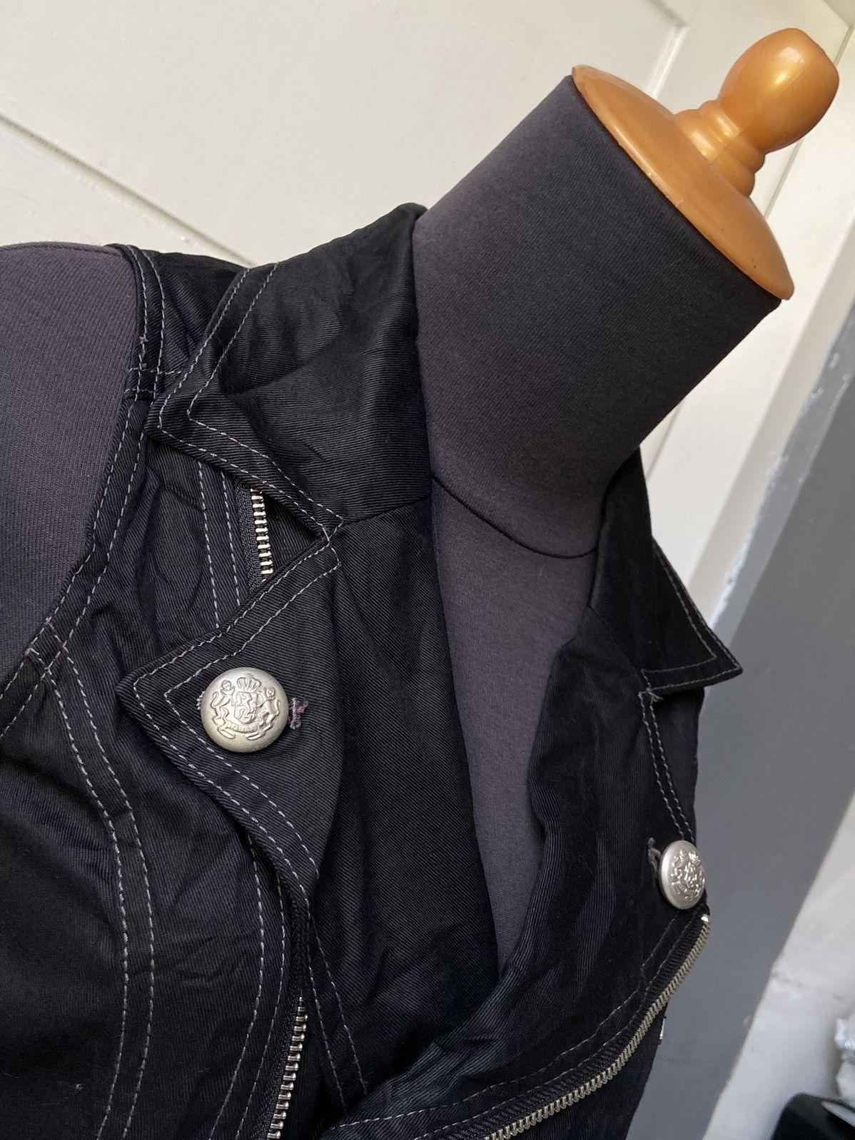 Designer × Japanese Brand × Seditionaries ALGONQUINS Black Dress Size XS / US 0-2 / IT 36-38 - 11 Thumbnail