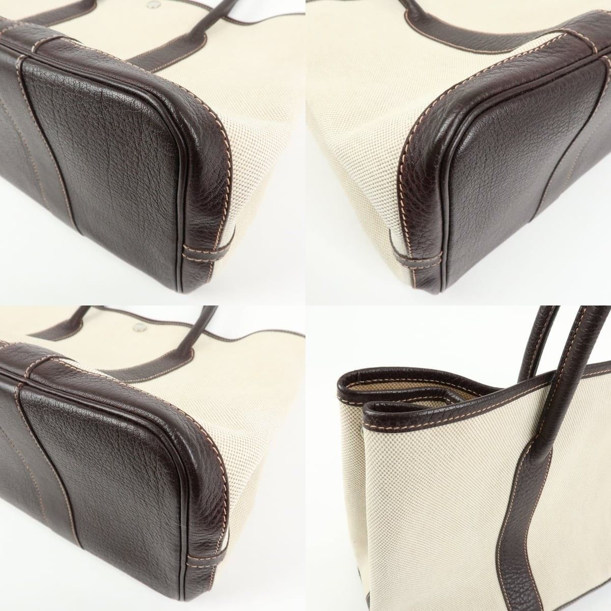 Hermes Hermes Garden Party PM Canvas Tote Cream Size ONE SIZE - 5 Thumbnail