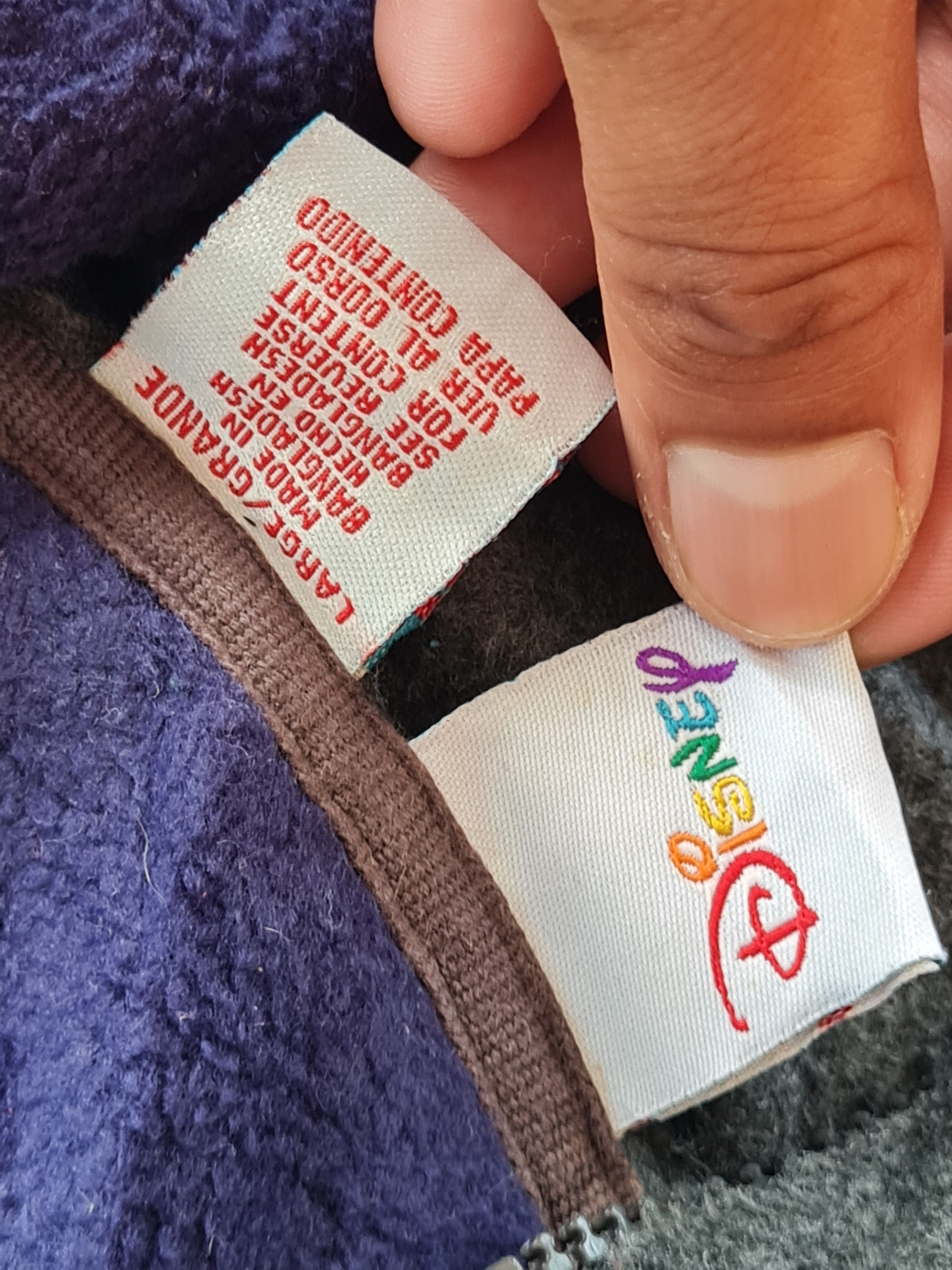 Disney × Vintage Vintage Pooh Fleece Jacket Size US L / EU 52-54 / 3 - 9 Thumbnail