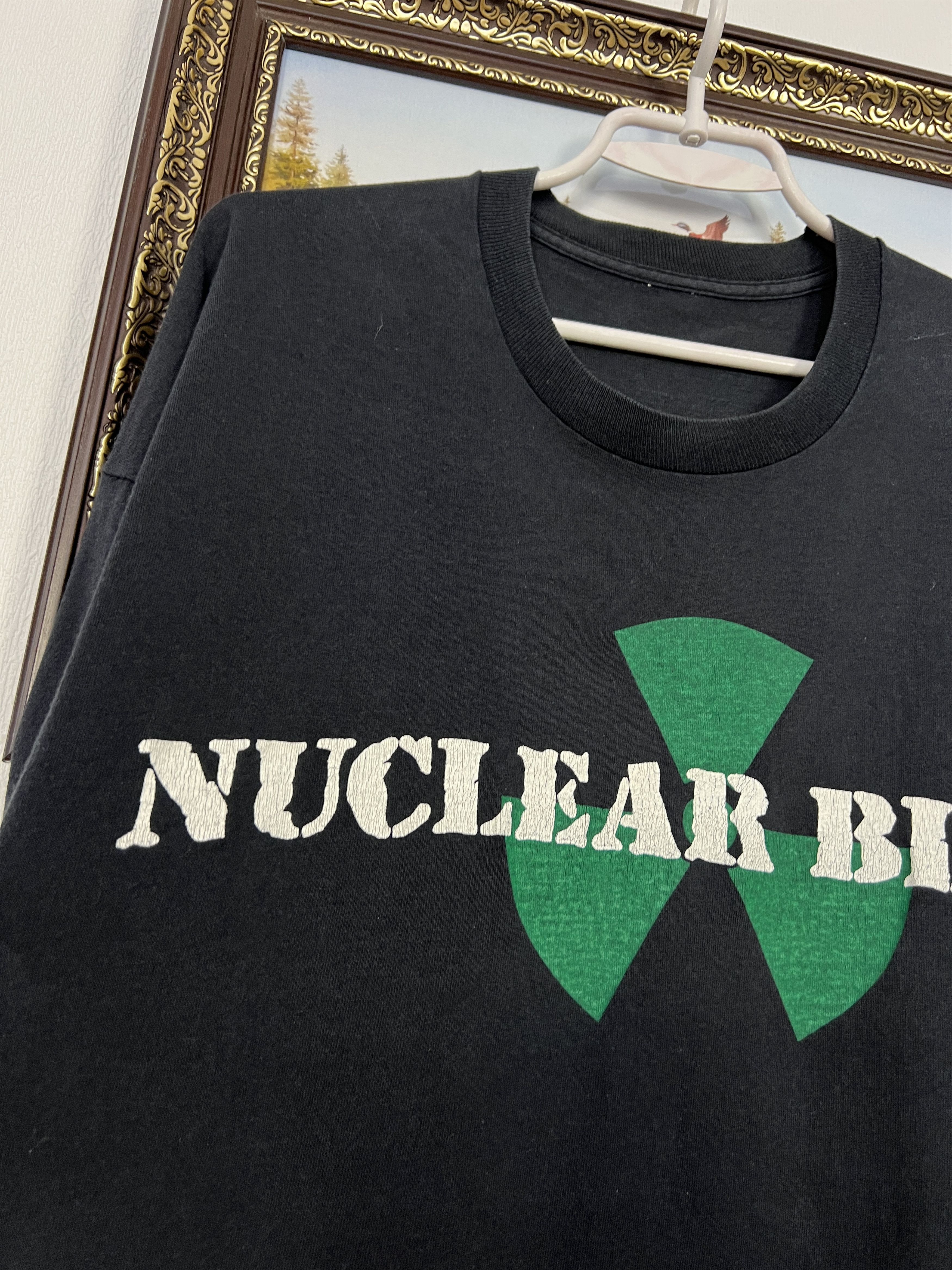Vintage Vintage 90's Nuclear Blast Shirt Death Black Metal Rare Size US L / EU 52-54 / 3 - 3 Thumbnail