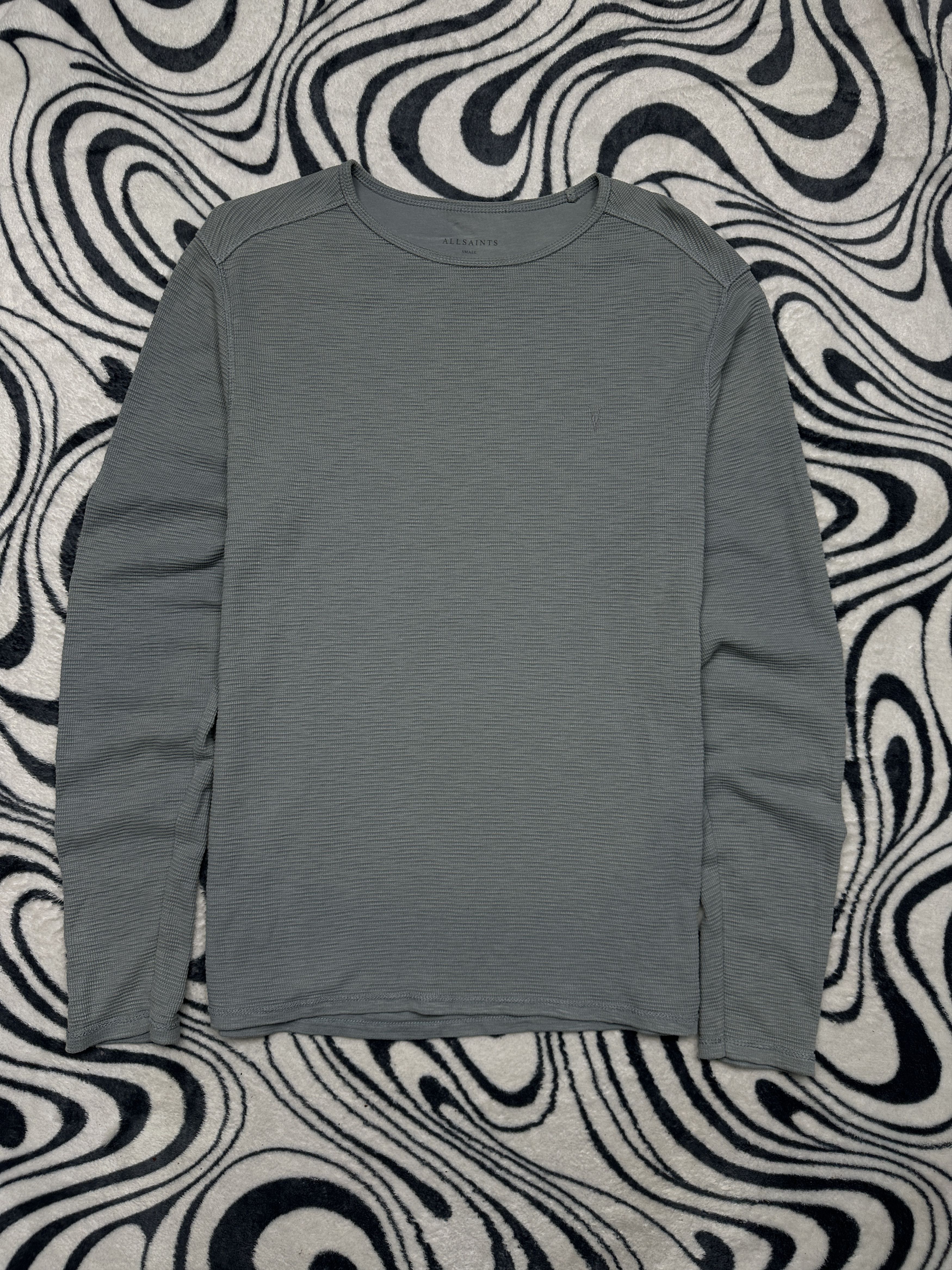 Allsaints Allsaints Mens Clash Crew Neck Sweater Size US S / EU 44-46 / 1 - 1 Thumbnail