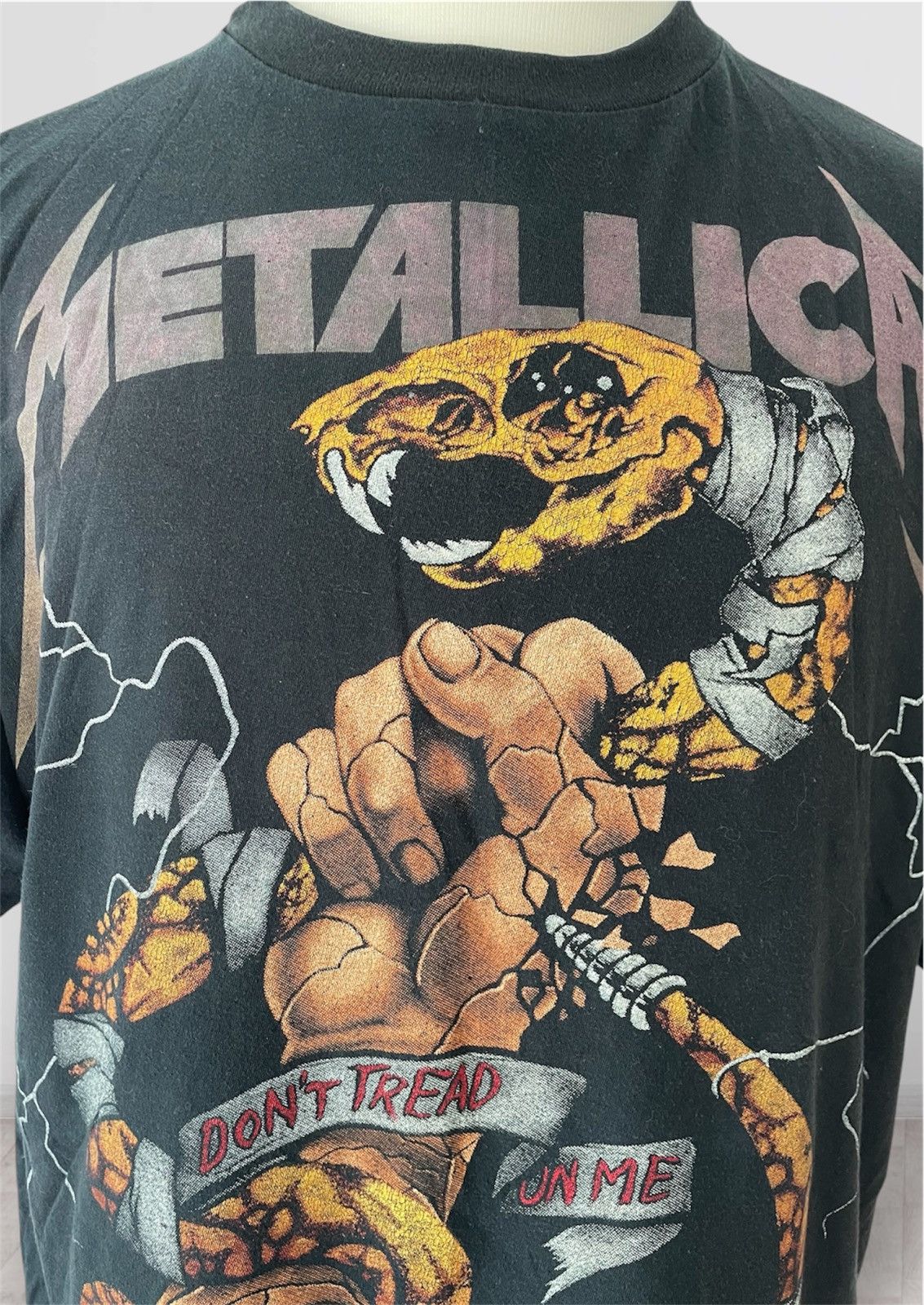Vintage Metallica Size US XL / EU 56 / 4 - 2 Thumbnail