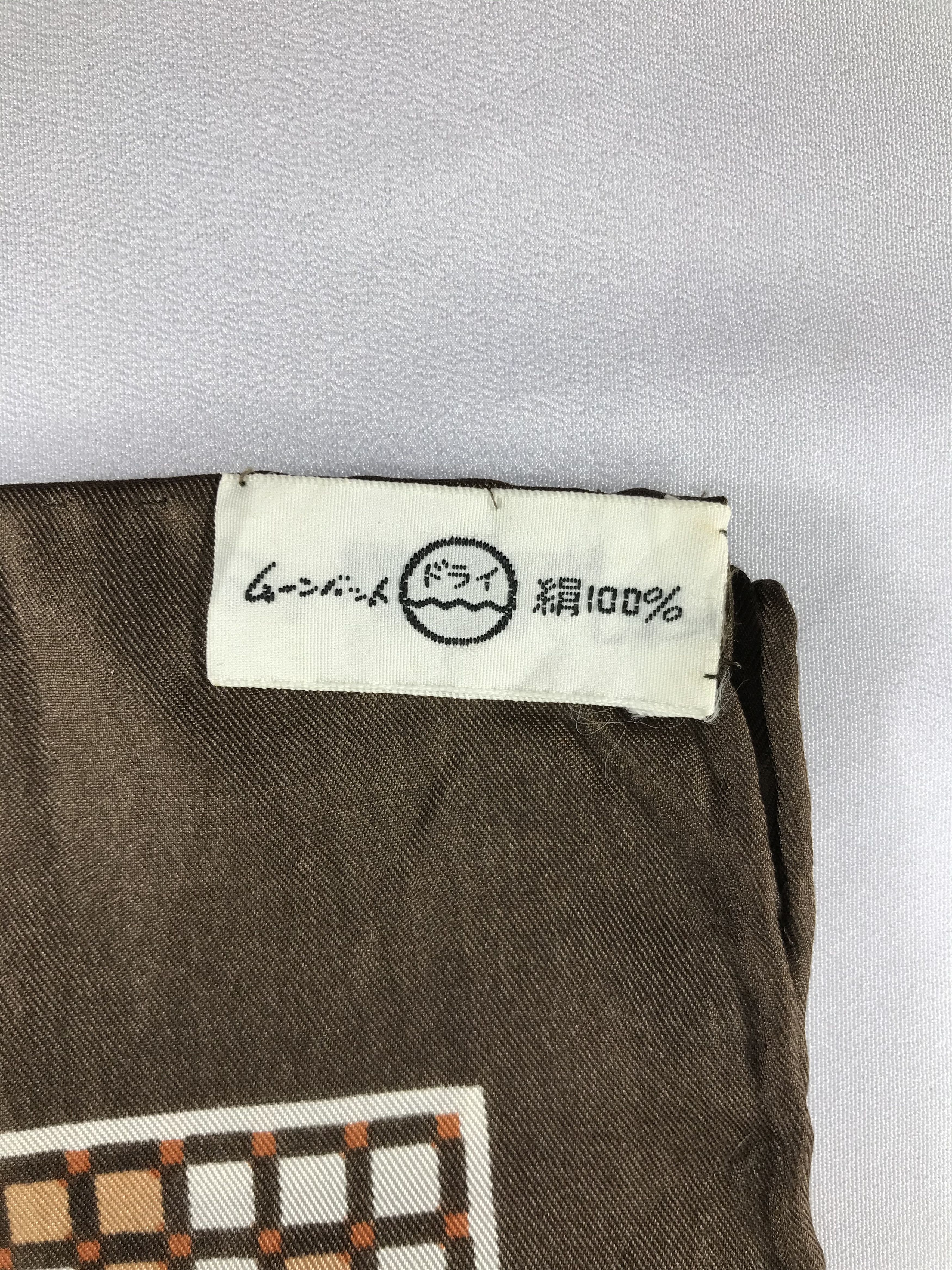 Vintage Vintage Givenchy Silk Scarf Size ONE SIZE - 4 Thumbnail