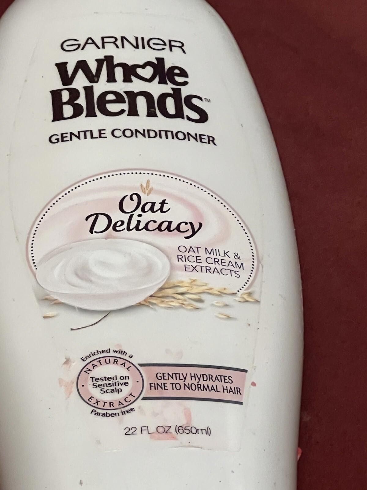 Other NEW~Garnier Whole Blends Oat Delicacy~Gentle Shampoo~22 oz Size ONE SIZE - 5 Thumbnail
