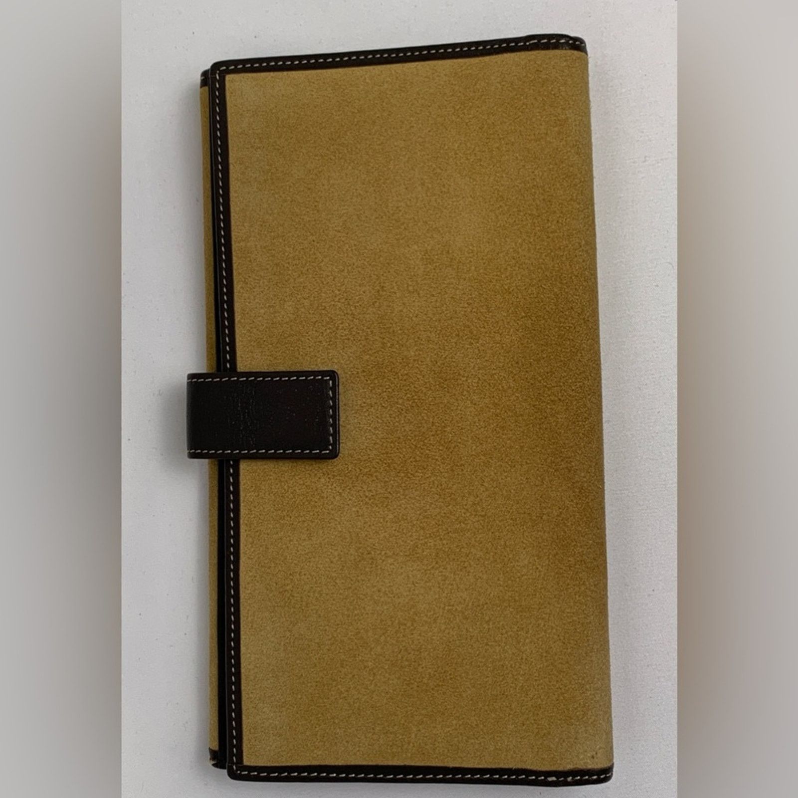 Loewe Loewe Tan Suede Brown leather wallet Size ONE SIZE - 5 Thumbnail