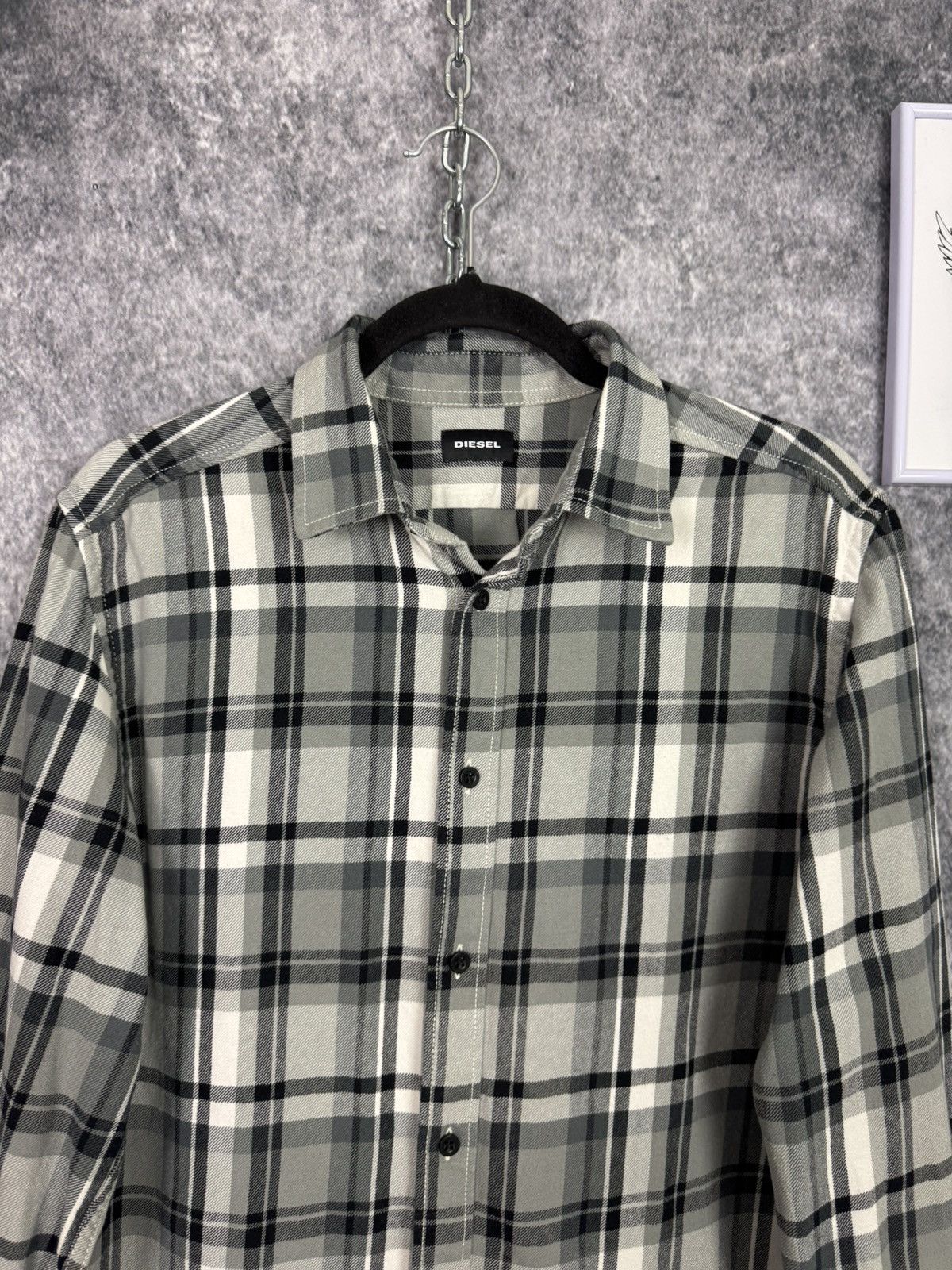 Diesel Shirt diesel men’s size L rare casual y2k sk8 denim Size US L / EU 52-54 / 3 - 6 Thumbnail
