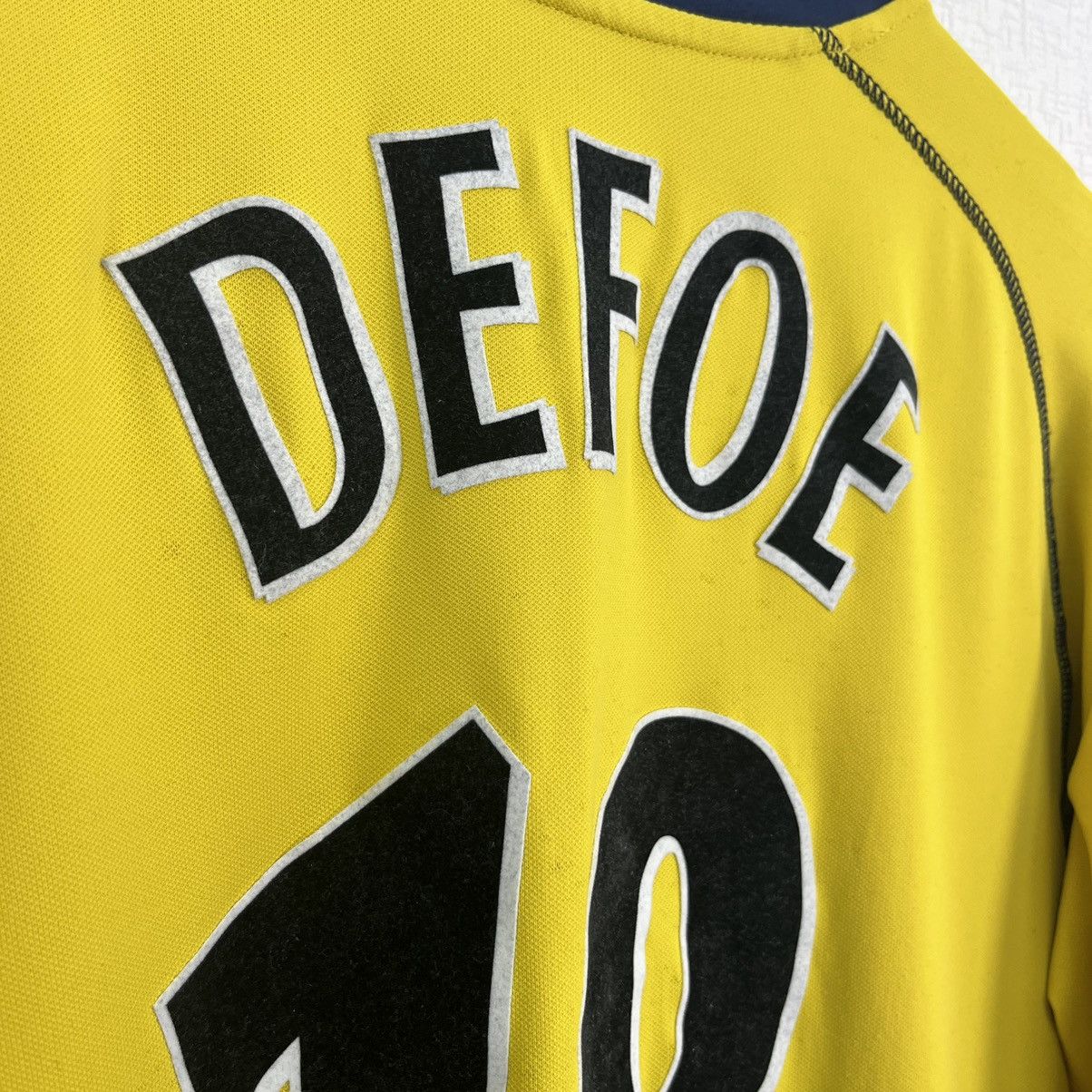 Kappa 2002/03 KAPPA TOTTENHAM HOTSPUR THIRD 18 DEFOE SOCCER JERSEY Size US M / EU 48-50 / 2 - 3 Thumbnail