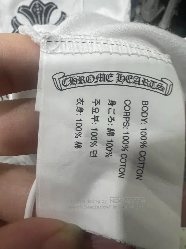 Chrome Hearts CHROME HEARTS Size S Short - sleeved t - shirt Size US S / EU 44-46 / 1 - 4 Thumbnail
