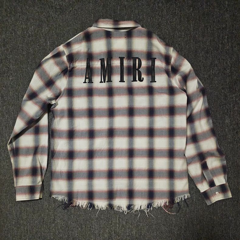Amiri Amiri checkered shirt Size US M / EU 48-50 / 2 - 4 Thumbnail