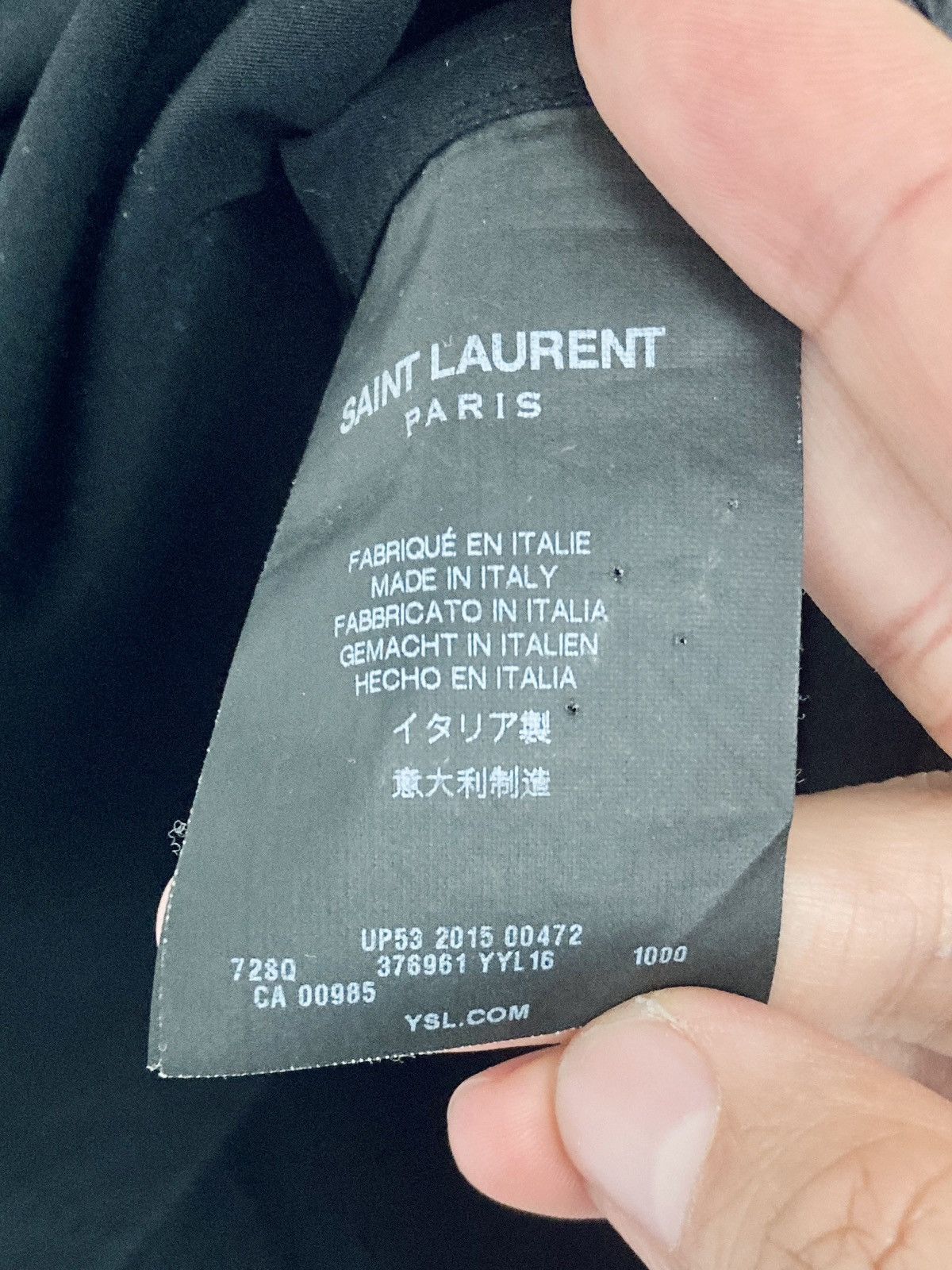 Saint Laurent Paris SAINT LAURENT PARIS BY HEDI SLIMANE PLEATED BIB TUXEDO SHIRT Size 38R - 8 Thumbnail