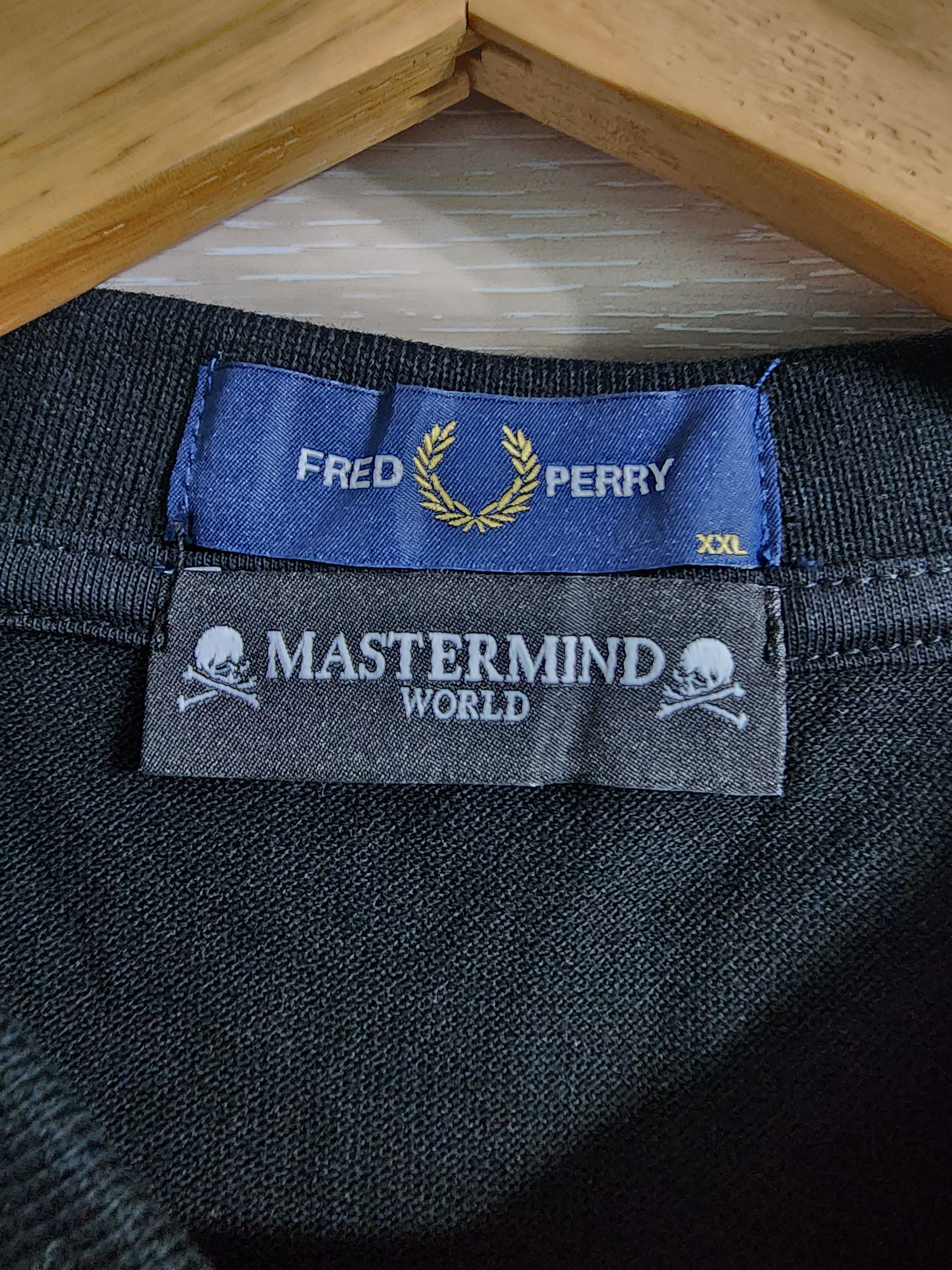 Mastermind Japan Fred Perry x Mastermind Polo Shirt Size US XXL / EU 58 / 5 - 8 Thumbnail