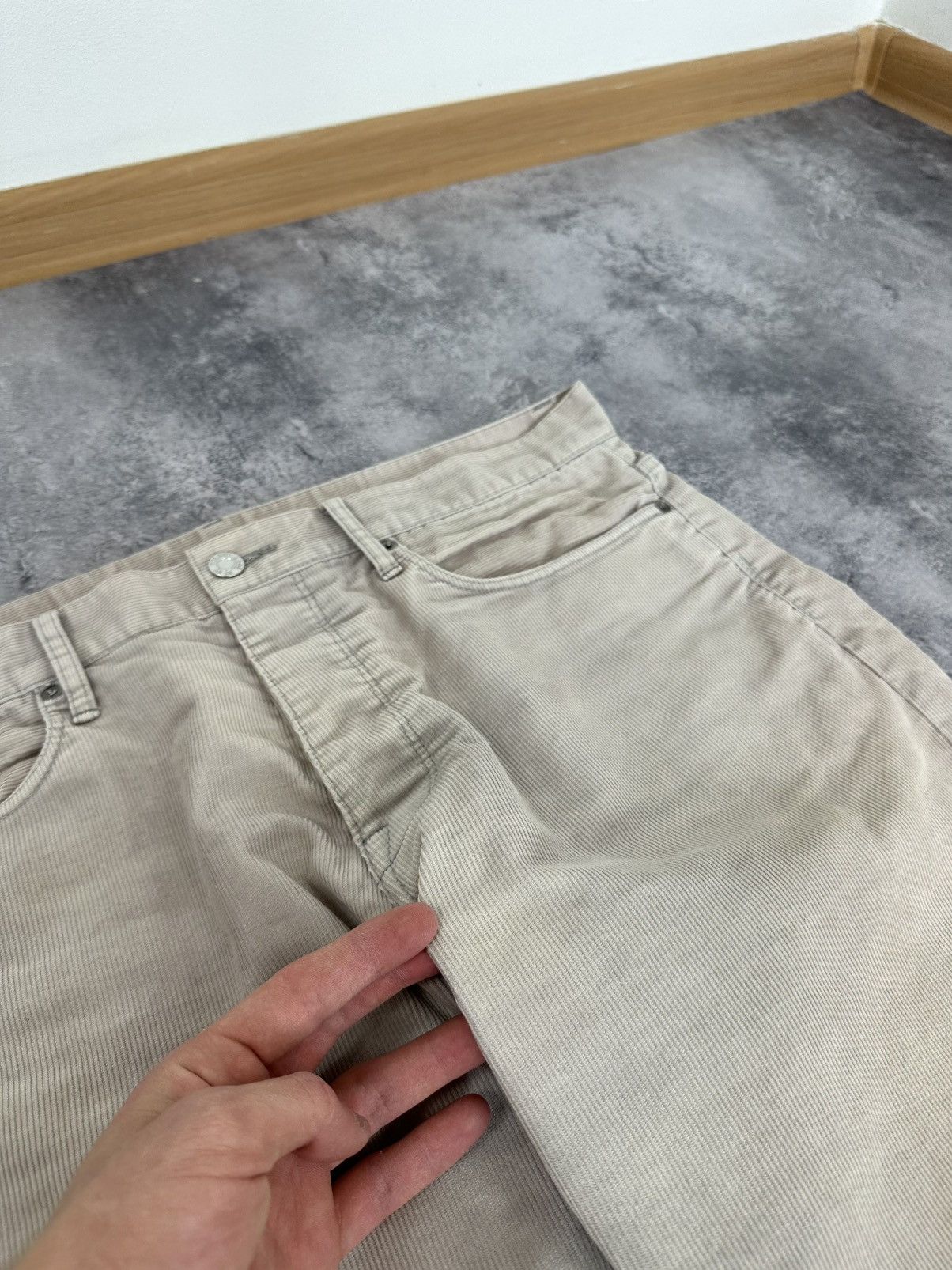 Helmut Lang Vintage Helmut Lang 2000's Archival Designer Corduroy Pants Size US 36 / EU 52 - 15 Thumbnail