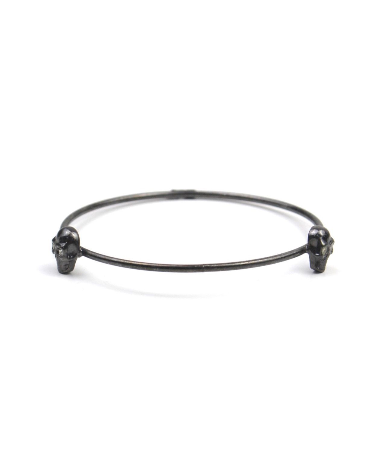 Vintage 2000S JAPANESE MADE SHADOW SKULL BRACELET Size ONE SIZE - 1 Thumbnail