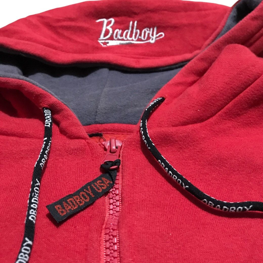 Japanese Brand × Rap Tees BAD BOY HOODIE JACKET Size US M / EU 48-50 / 2 - 3 Thumbnail