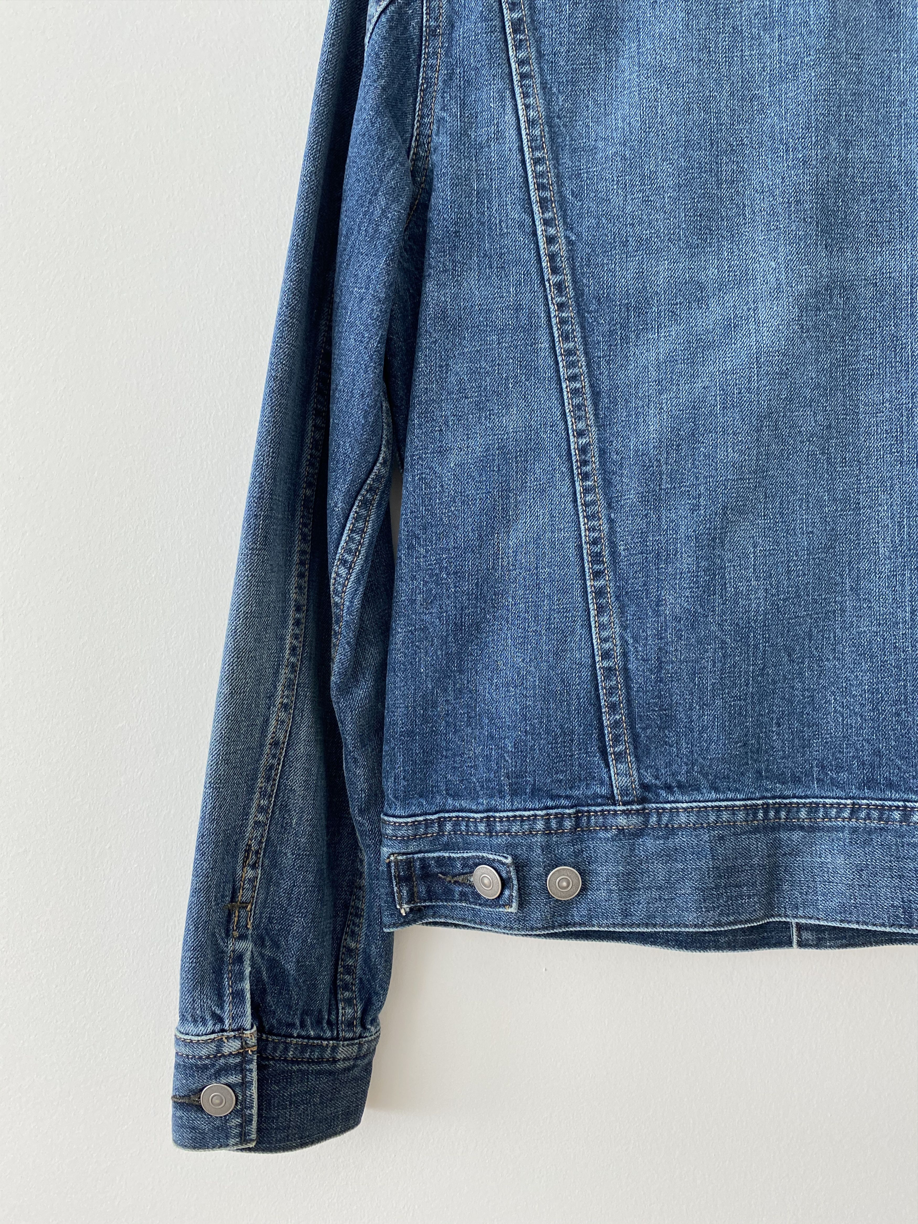 J.Crew Medium Blue Wash Denim Jacket Size US S / EU 44-46 / 1 - 5 Thumbnail