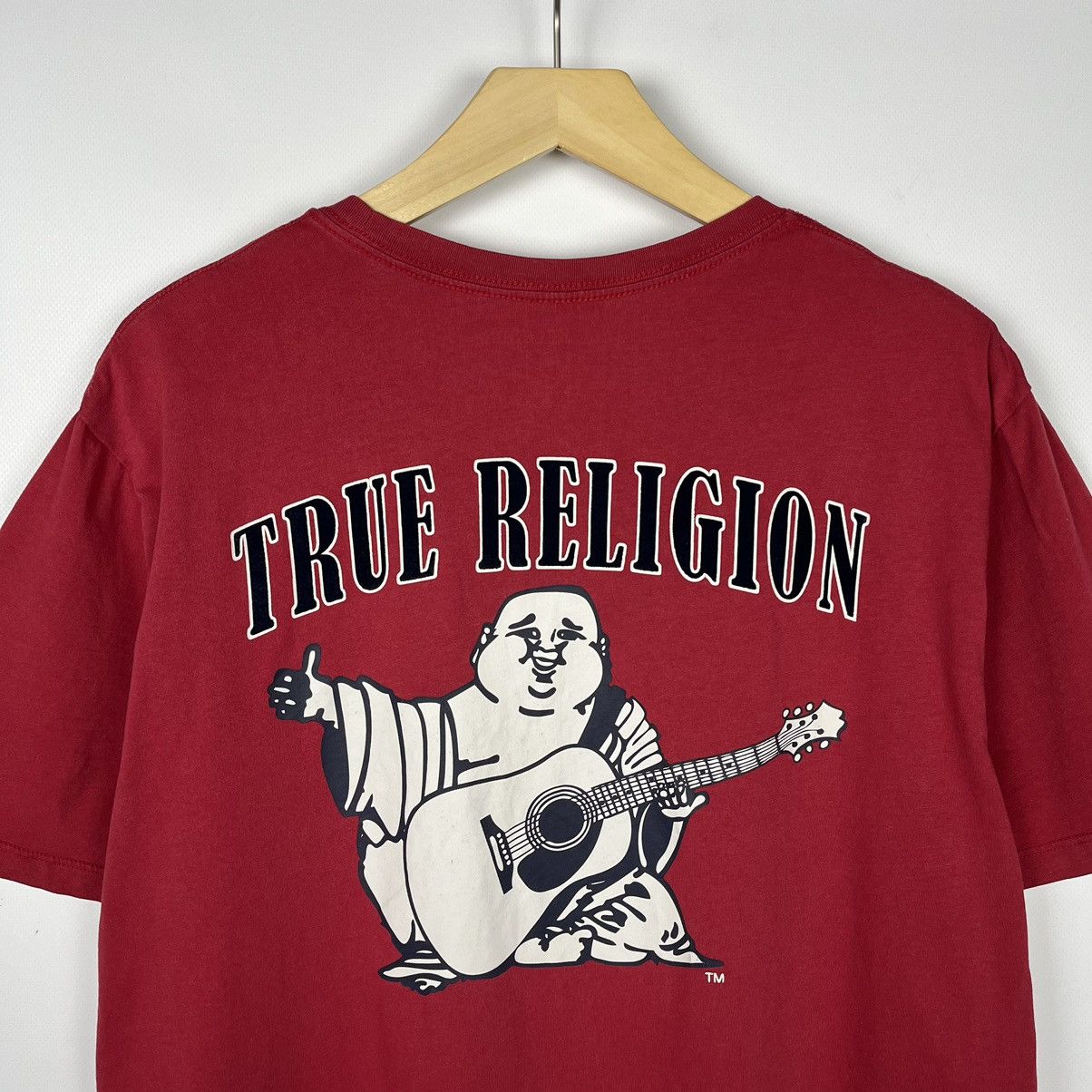 True Religion Vintage True Religion y2k big logo buddha tee 90’s Size US XL / EU 56 / 4 - 2 Thumbnail